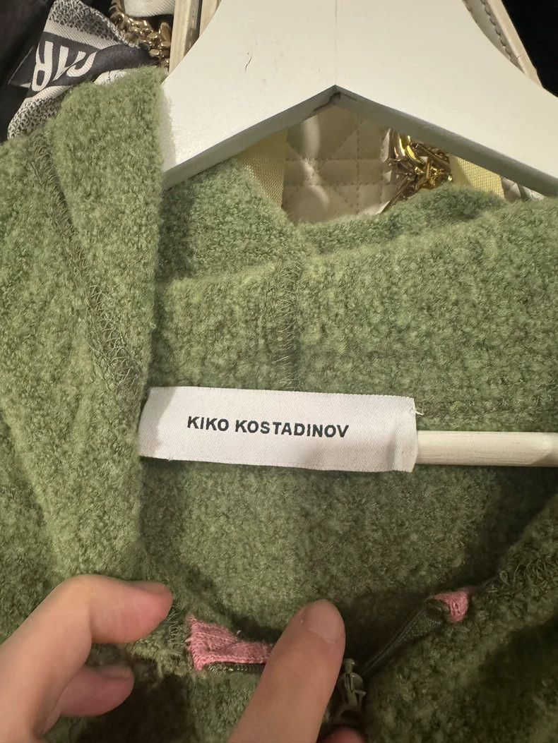 Kiko Kostadinov KIKO KOSTADINOVKetra Green Wool Coat 2504-Nextarrow Size US S / EU 44-46 / 1 - 3 Thumbnail
