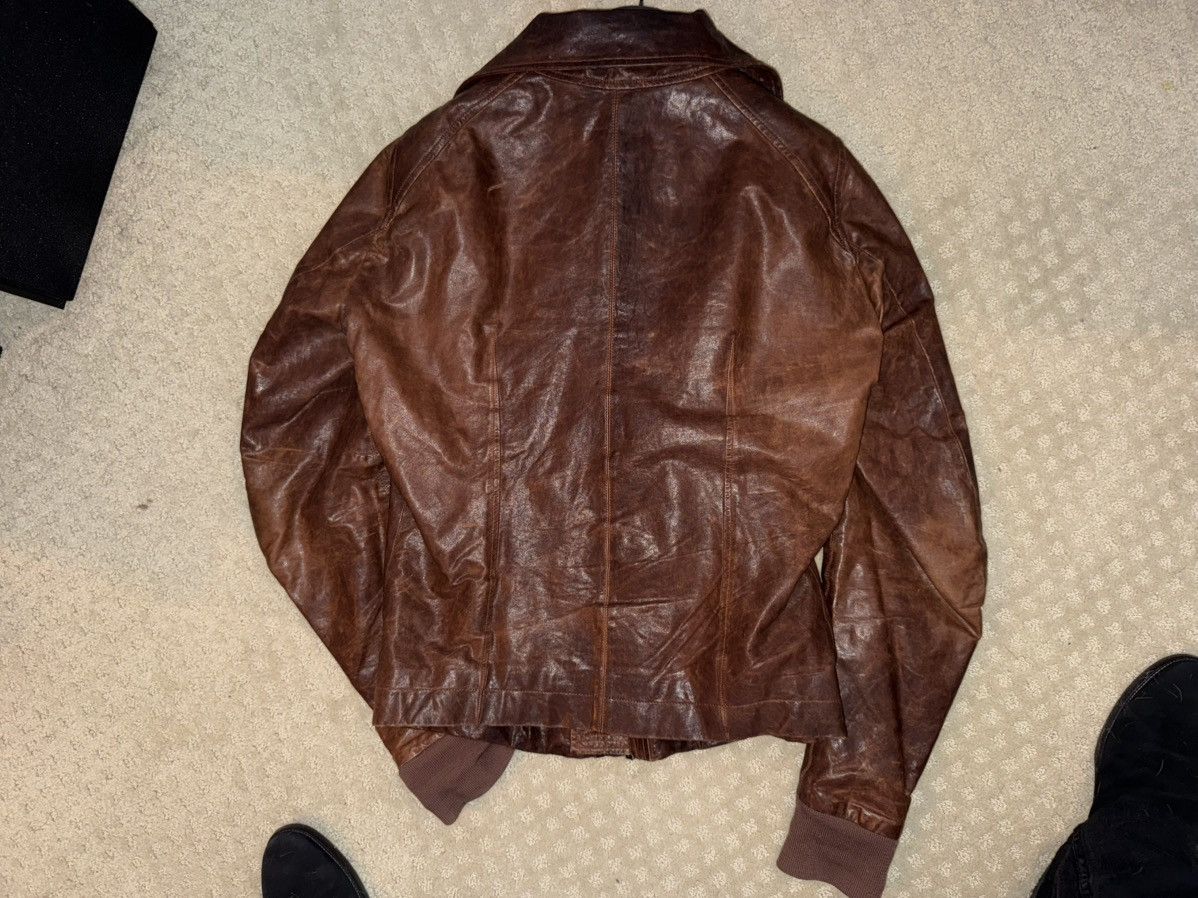 Rick Owens Rick Owens Moody Blistered Calf Skin Bomber Jacket Size US M / EU 48-50 / 2 - 4 Thumbnail