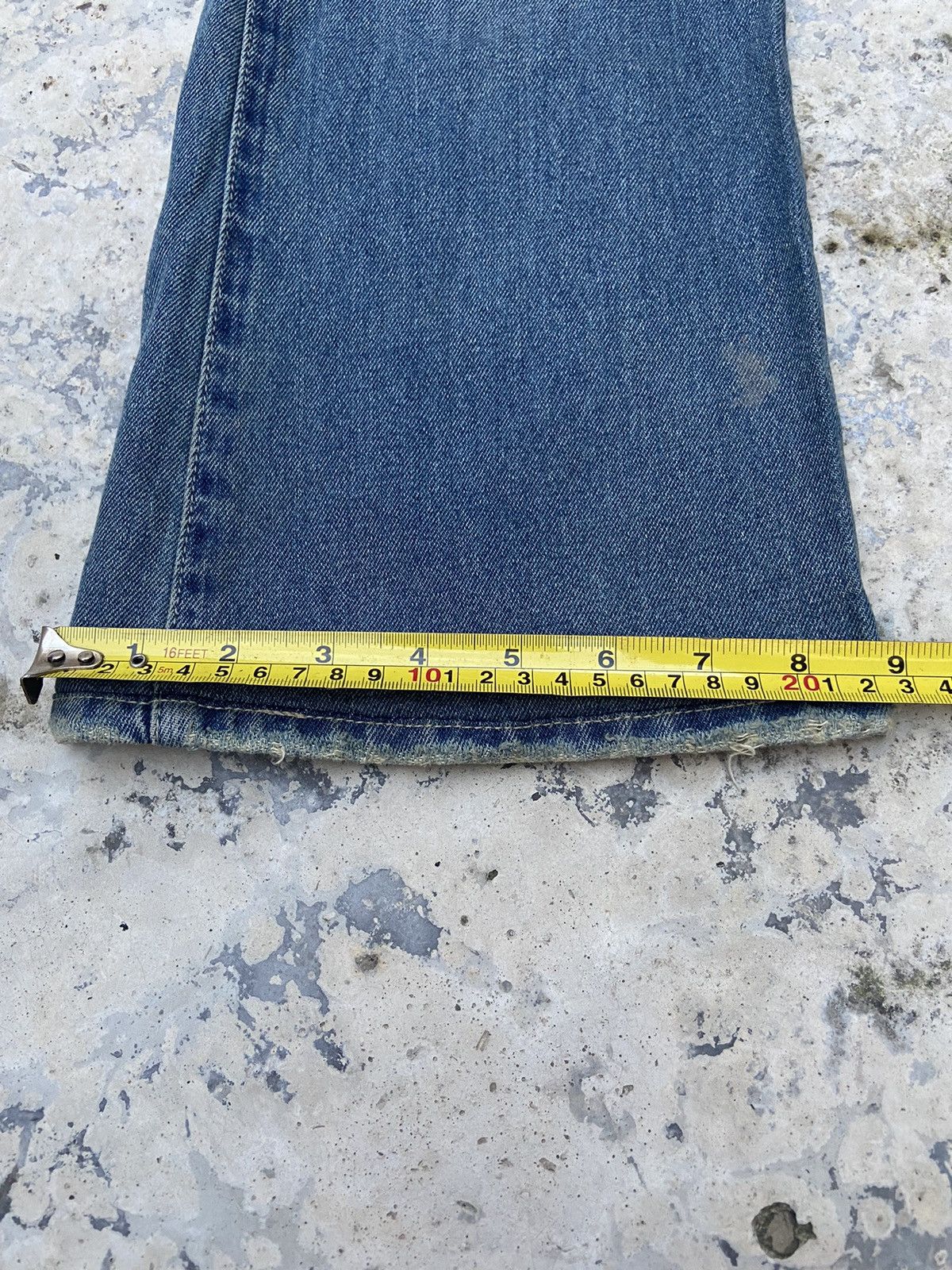 20471120 × If Six Was Nine × Japanese Brand Y2K fancy collection flare disetressed denim pants Size 30" / US 8 / IT 44 - 17 Thumbnail