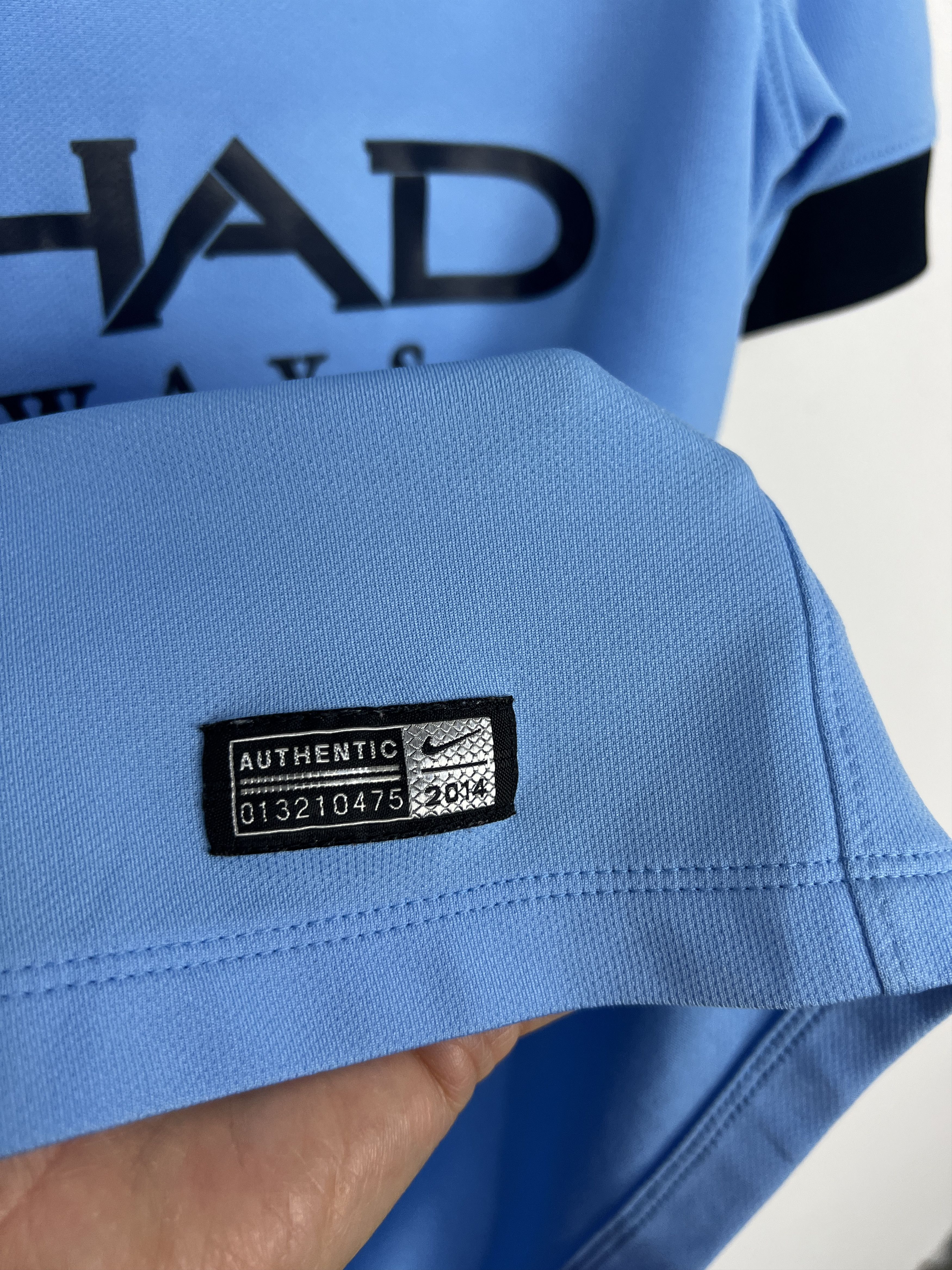 Nike Manchester City Home football shirt Soccer Jersey Trikot Size US S / EU 44-46 / 1 - 4 Thumbnail