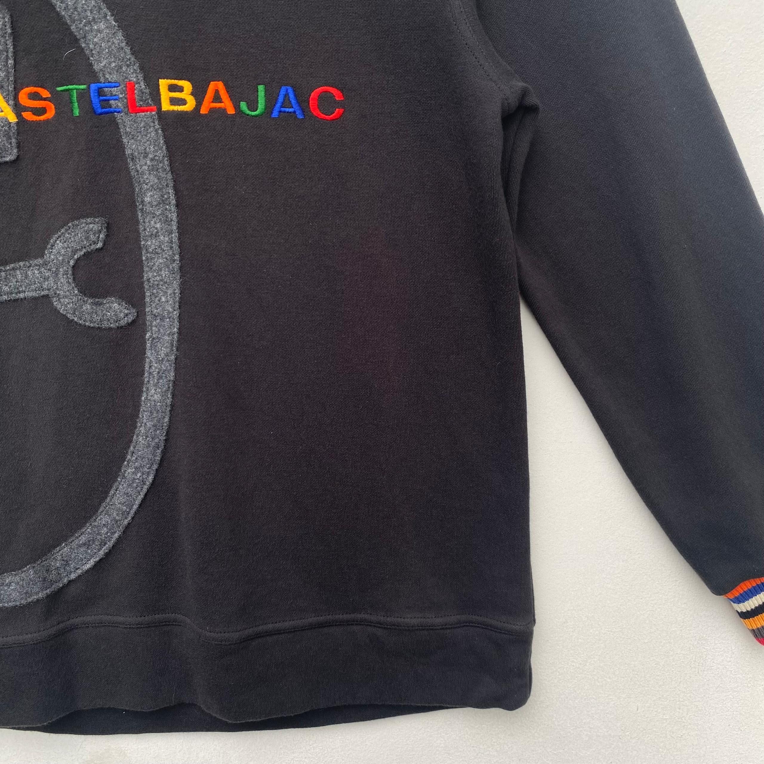 Jean Charles De Castelbajac VINTAGE CASTELBAJAC HALF ZIPPER SWEATSHIRT SMALL Size US S / EU 44-46 / 1 - 6 Thumbnail