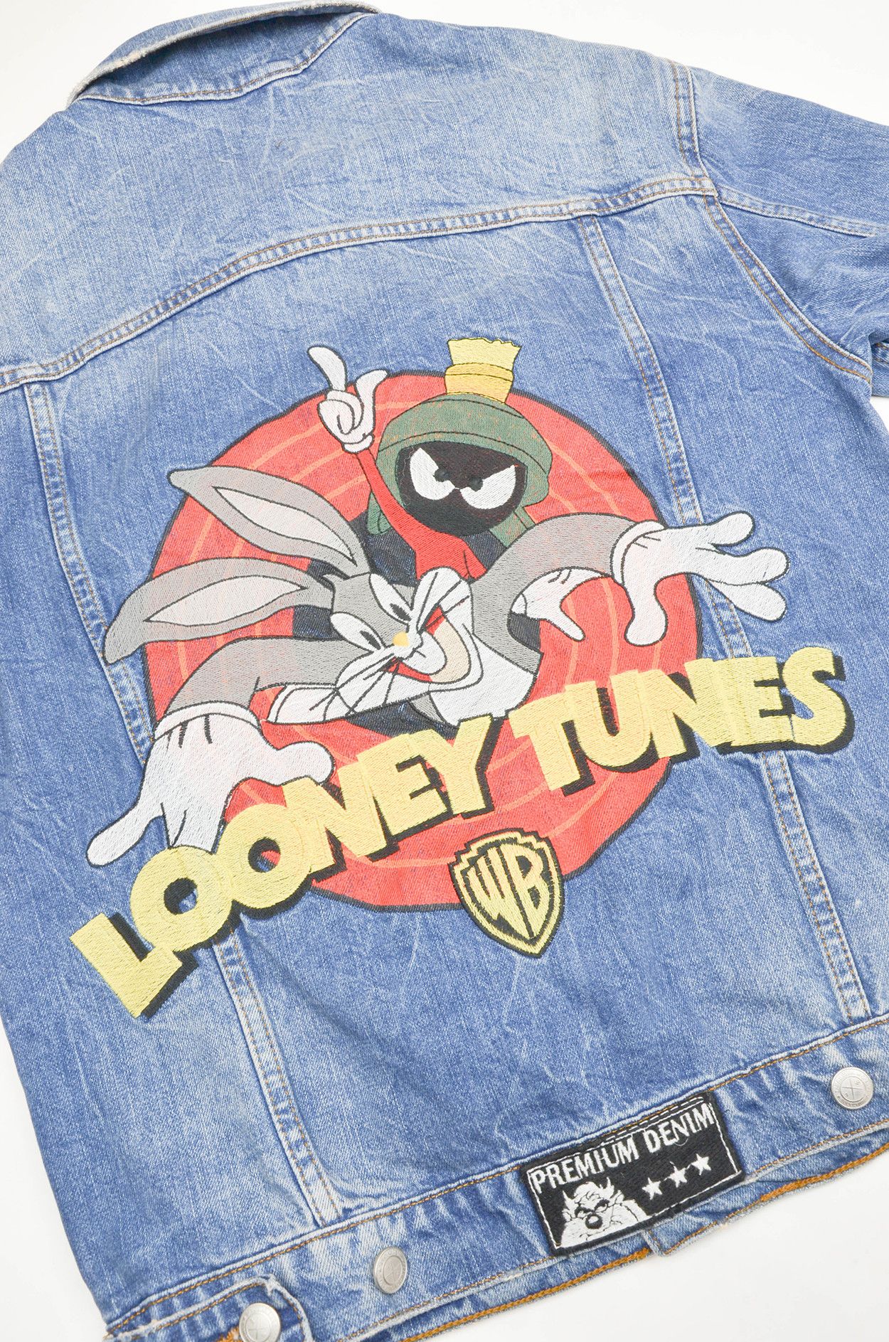 Cartoon Network ZARA Woman Looney Tunes Denim Jacket – Size S Size S / US 4 / IT 40 - 13 Thumbnail