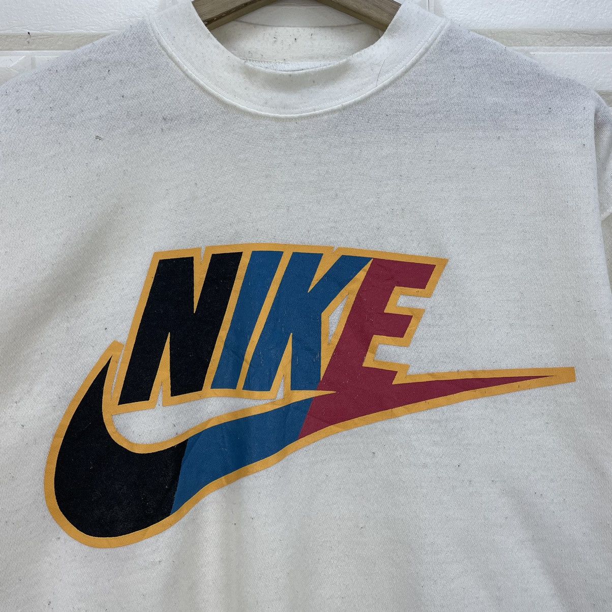Nike 🔥Vintage Nike Sweatshirt Free Size Size US L / EU 52-54 / 3 - 3 Thumbnail