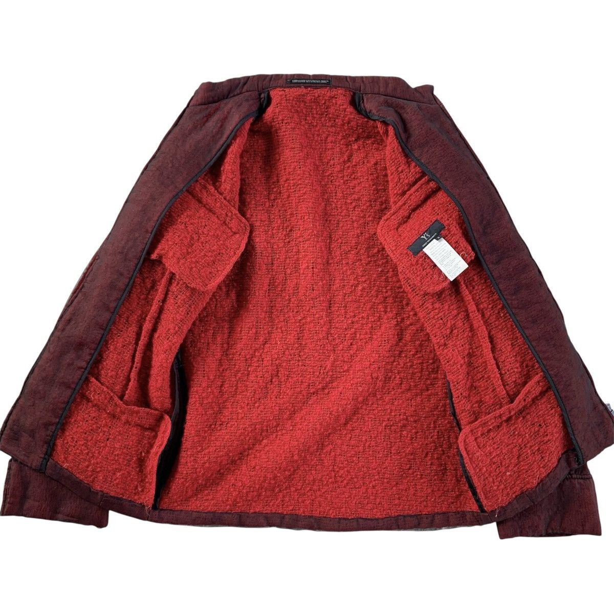 Yohji Yamamoto Y's Spider Web Double Layer Jacket Size L / US 10 / IT 46 - 3 Thumbnail