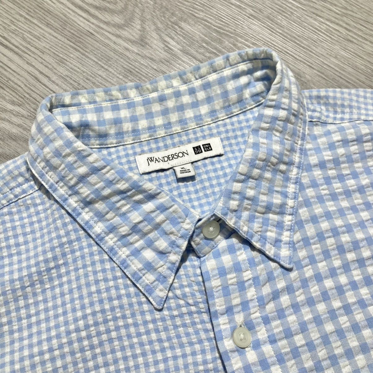 Japanese Brand Uniqlo X JW Anderson Square Motif Button Up Shirt Designer Size US XXL / EU 58 / 5 - 9 Thumbnail