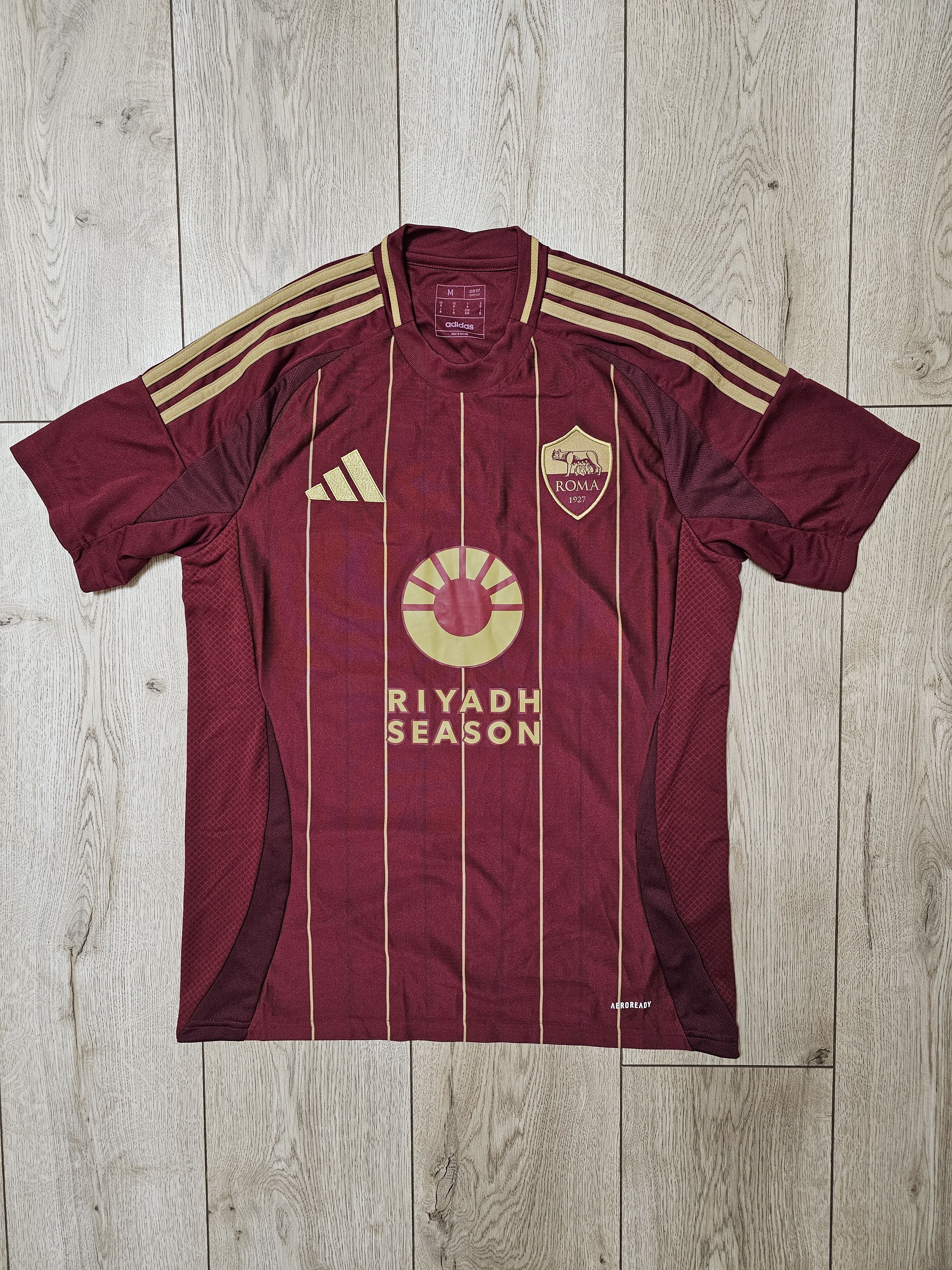 Vintage AS ROMA 2024 2025 HOME FOOTBALL SHIRT ITALIA SOCCER JERSEY Size US M / EU 48-50 / 2 - 1 Thumbnail