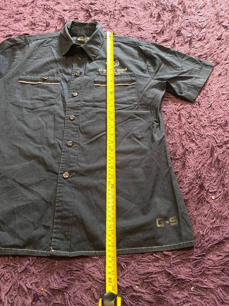 G-Star G STAR Men’s Casual Shirt SHORT Sleeve Everyday Wear Size US XL / EU 56 / 4 - 6 Thumbnail