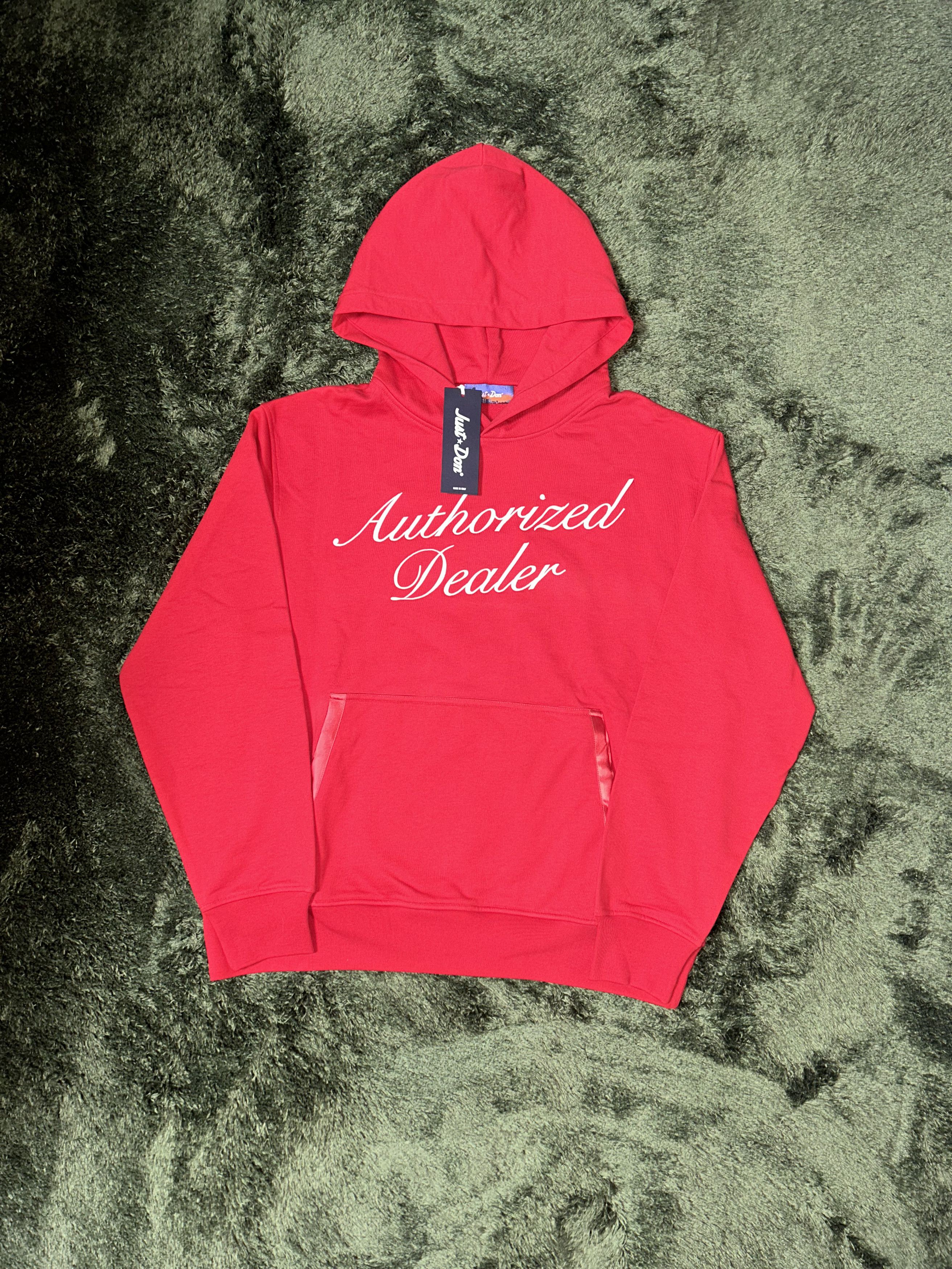 Designer × Just Don [L] Just don donc logo embroidery hoodie red Size US L / EU 52-54 / 3 - 3 Thumbnail