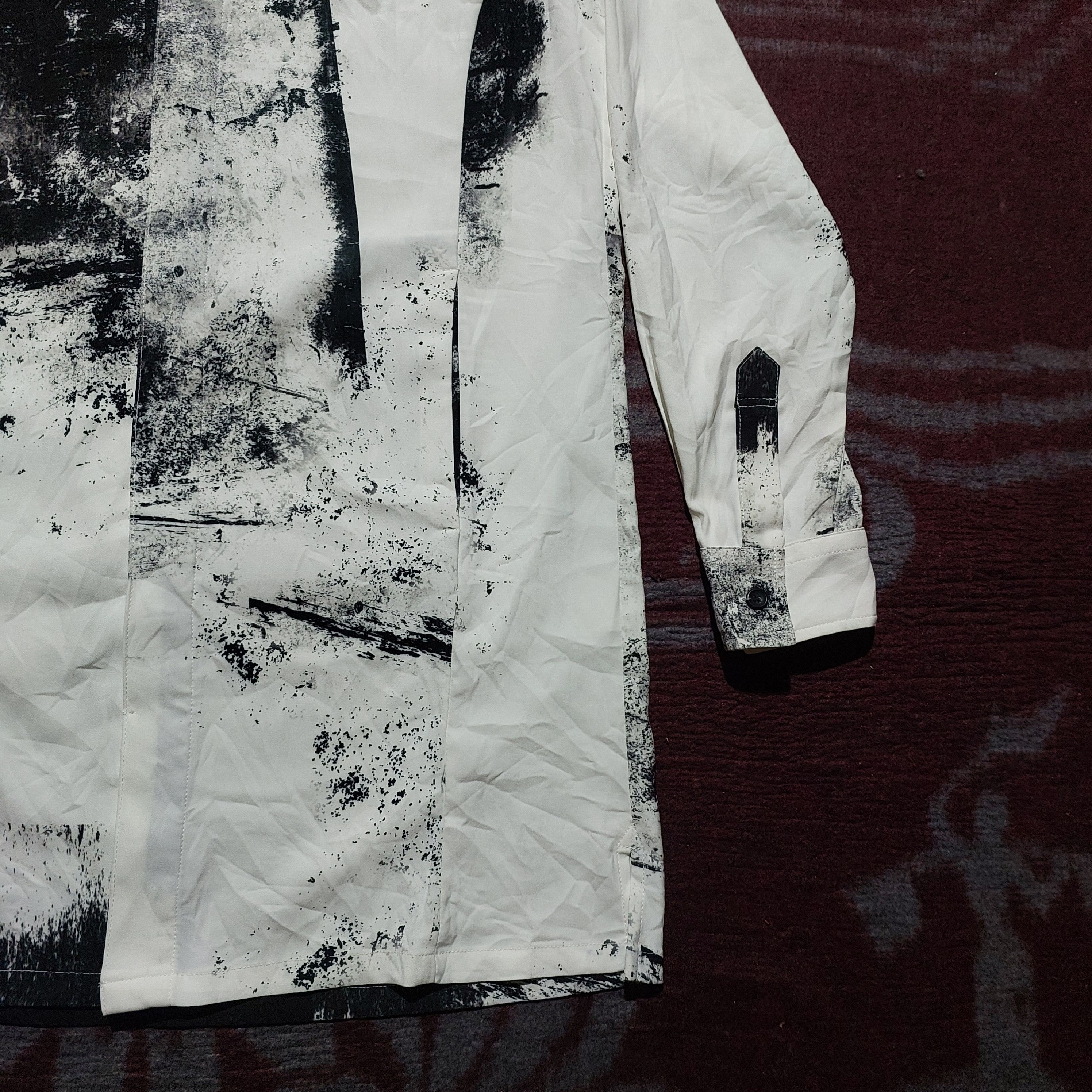 Shellac Shellac x Semantic Design monochrome long sleeve shirt Size US L / EU 52-54 / 3 - 8 Thumbnail