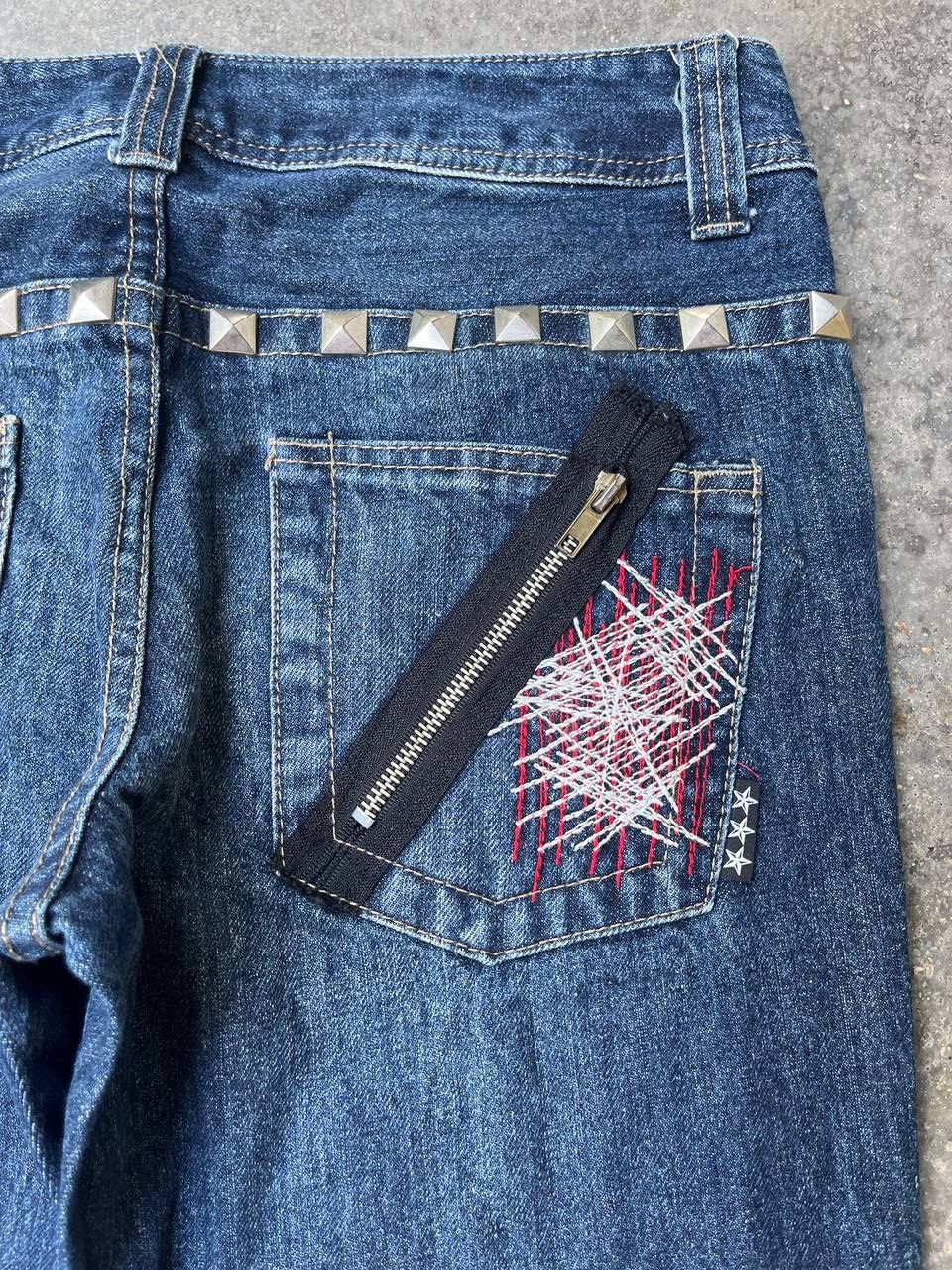 Japanese Brand VINTAGE JAPANESE BRAND DISTRESSED PUNK BONDAGE STYLE Size US 34 / EU 50 - 11 Thumbnail
