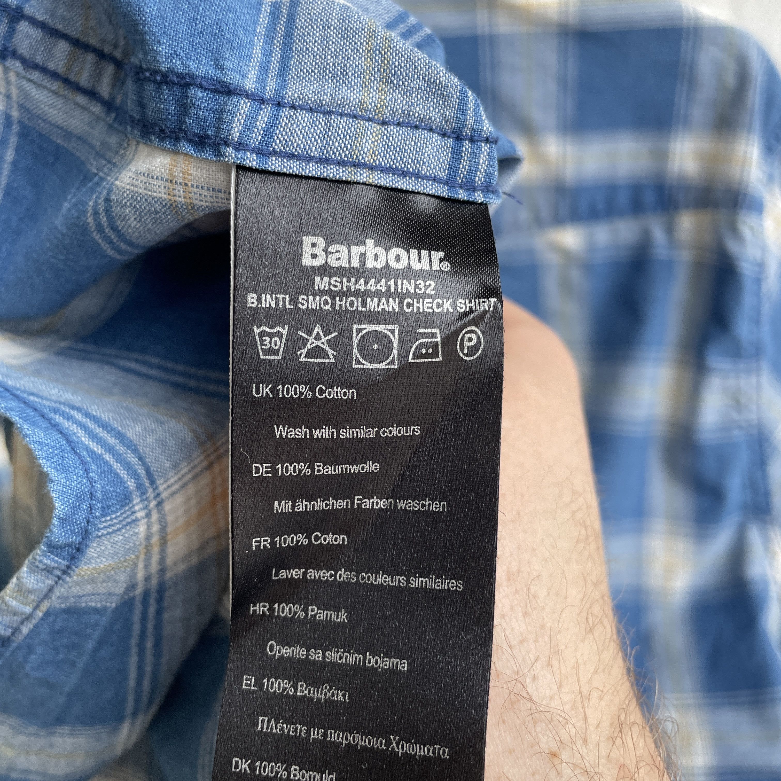 Barbour Barbour International Steve McQueen Holman Check Shirt Size US XL / EU 56 / 4 - 7 Thumbnail