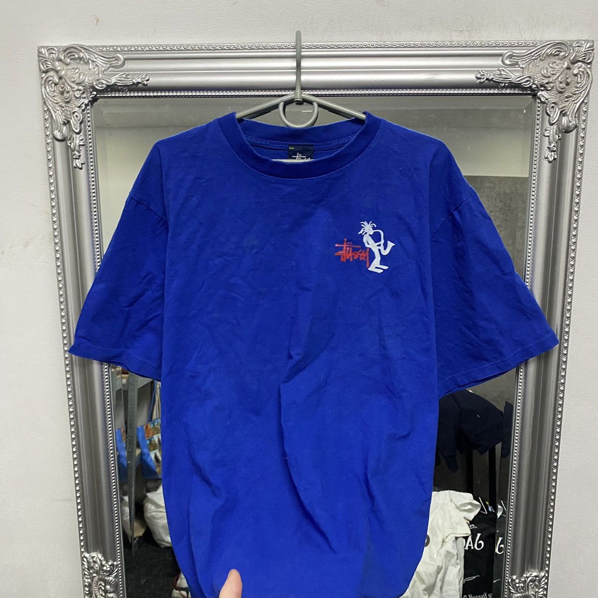 Stussy Vintage Stussy T-Shirt Big Logo Size US L / EU 52-54 / 3 - 3 Thumbnail