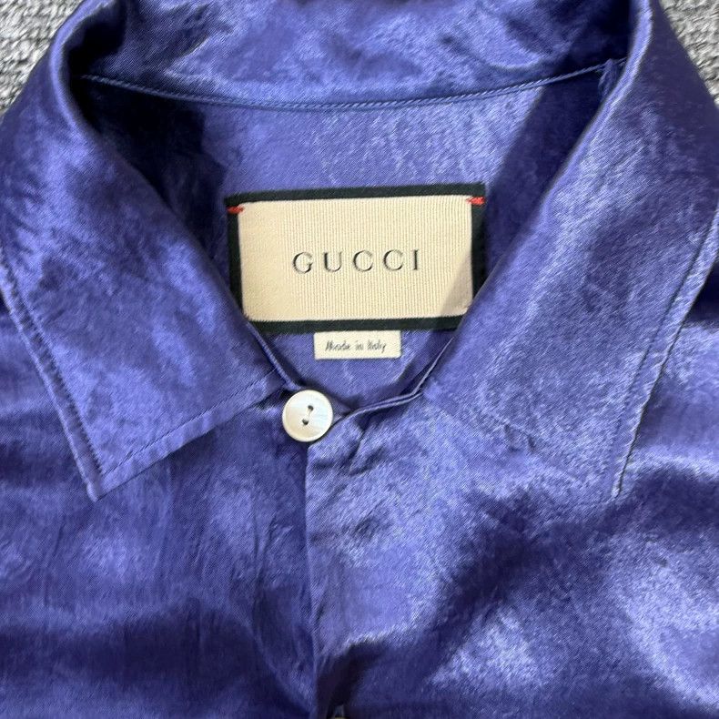 Gucci Gucci Double g silk shirt 2502-Nextarrow Size US S / EU 44-46 / 1 - 3 Thumbnail