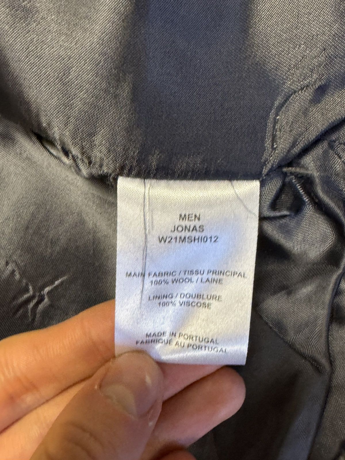 Officine Generale Officine Generale Wool Jacket Grey. Size US M / EU 48-50 / 2 - 2 Thumbnail