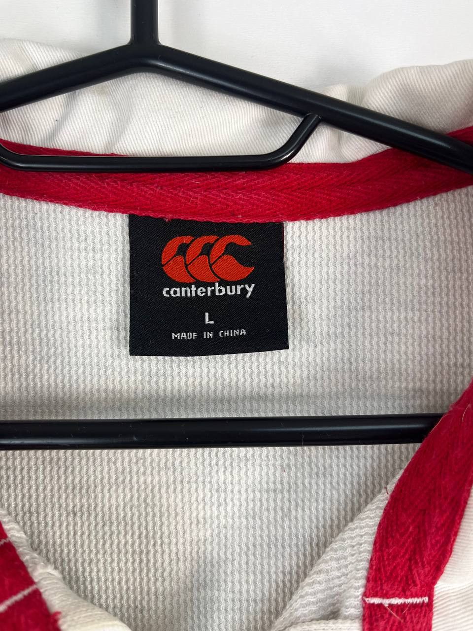 Canterbury of New Zealand England Rugby Long Sleeve Shirt Canterbury O2 White Size L Size US L / EU 52-54 / 3 - 4 Thumbnail