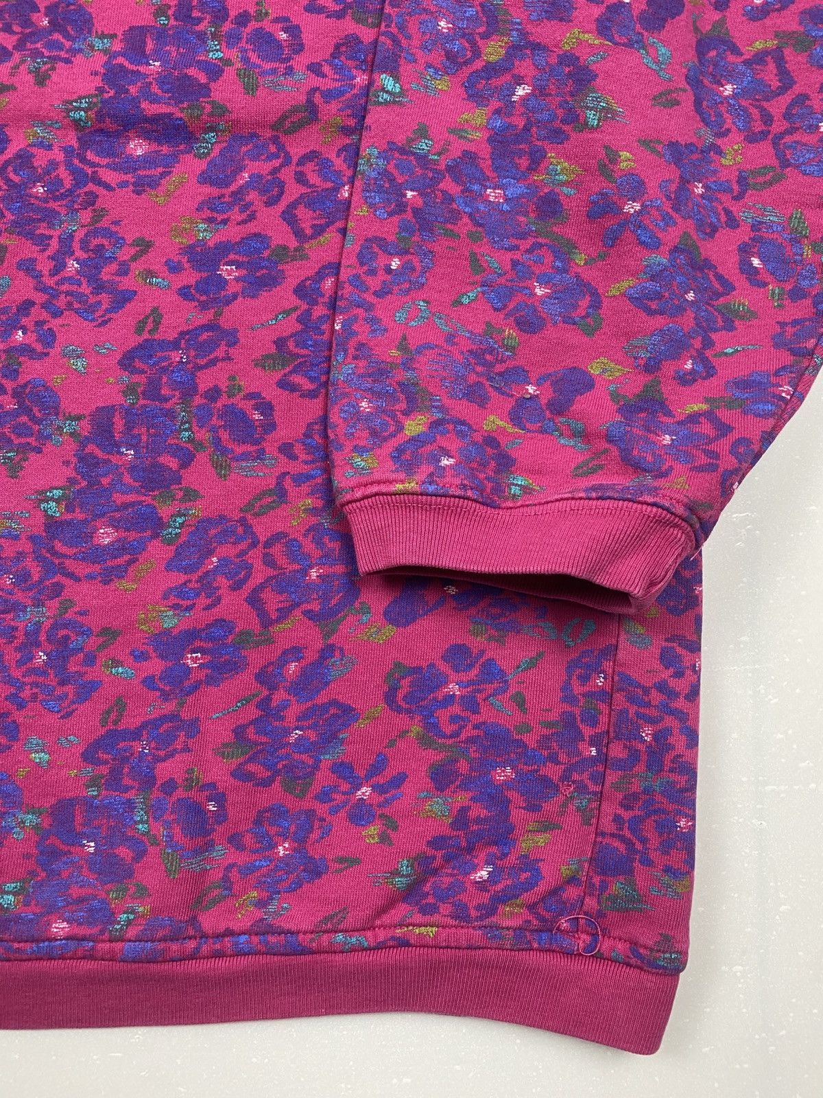 Other Vintage 90s Nordstrom Floral Art V Neck Size M / US 6-8 / IT 42-44 - 2 Thumbnail
