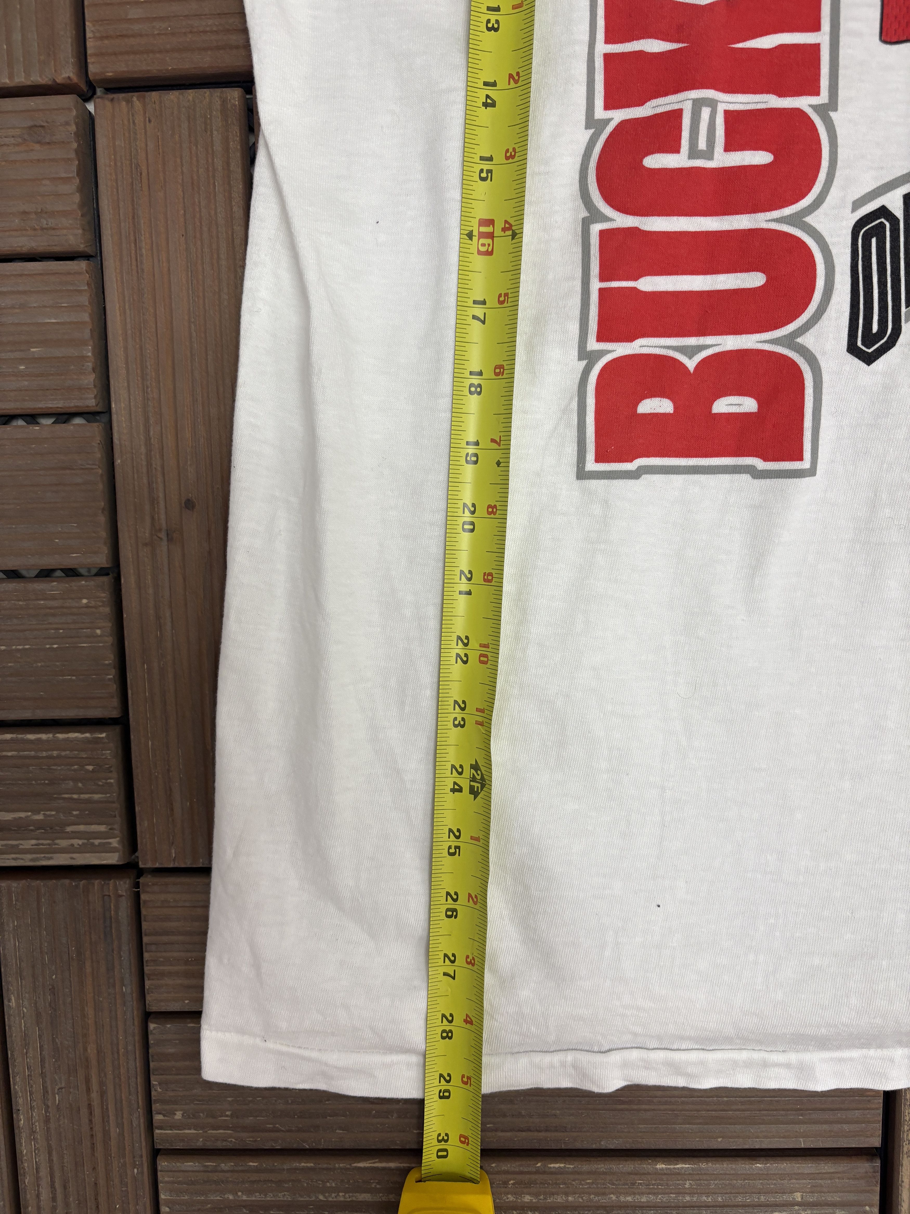 Vintage Ohio State Buckeyes Basketball Vintage White T-Shirt Tee Size US XL / EU 56 / 4 - 8 Thumbnail
