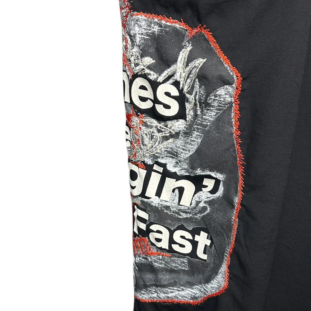 Yohji Yamamoto Yohji Yamamoto pour homme 17AWPrint Embroidery Long Jacket Size US L / EU 52-54 / 3 - 5 Thumbnail