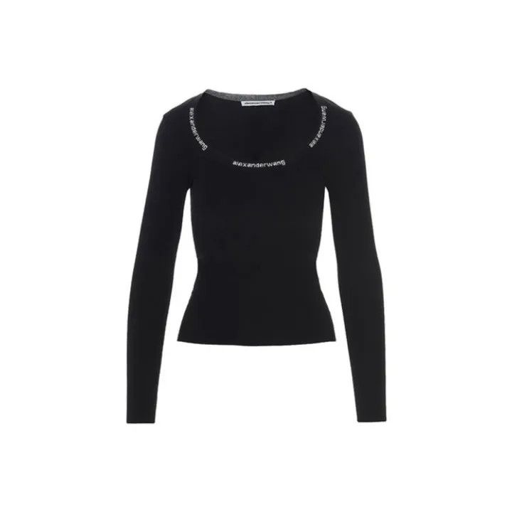 Alexander Wang Alexander Wang SS21 Long Sleeve T-Shirt for Women 0079 Size S / US 4 / IT 40 - 1 Thumbnail