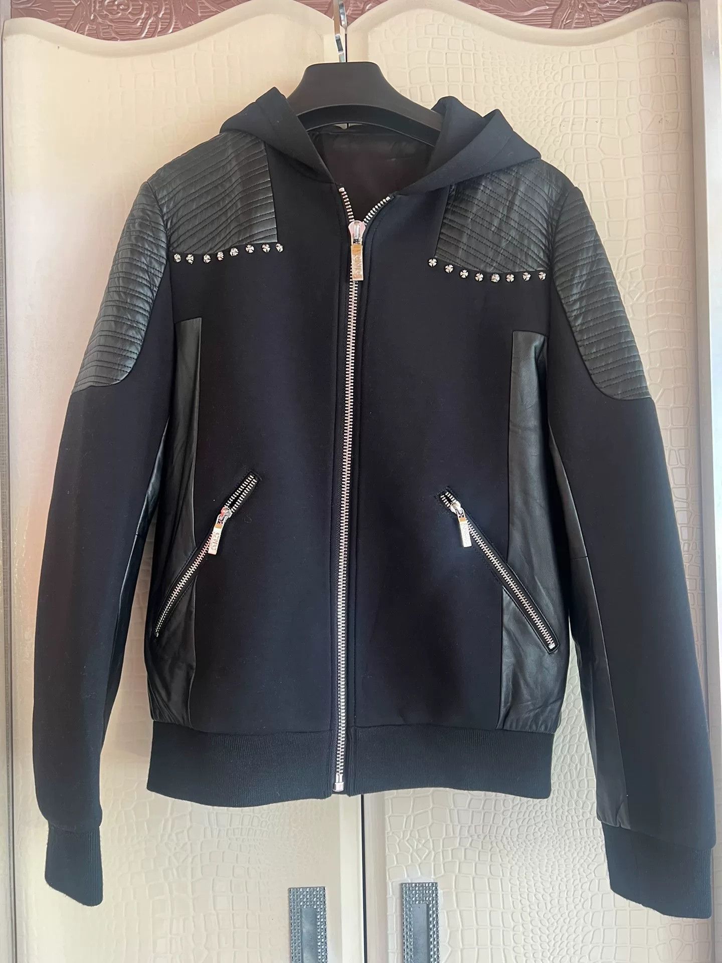 CNCPTS CNC Lambskin Patchwork Coat 2025 Sample Size US M / EU 48-50 / 2 - 1 Thumbnail