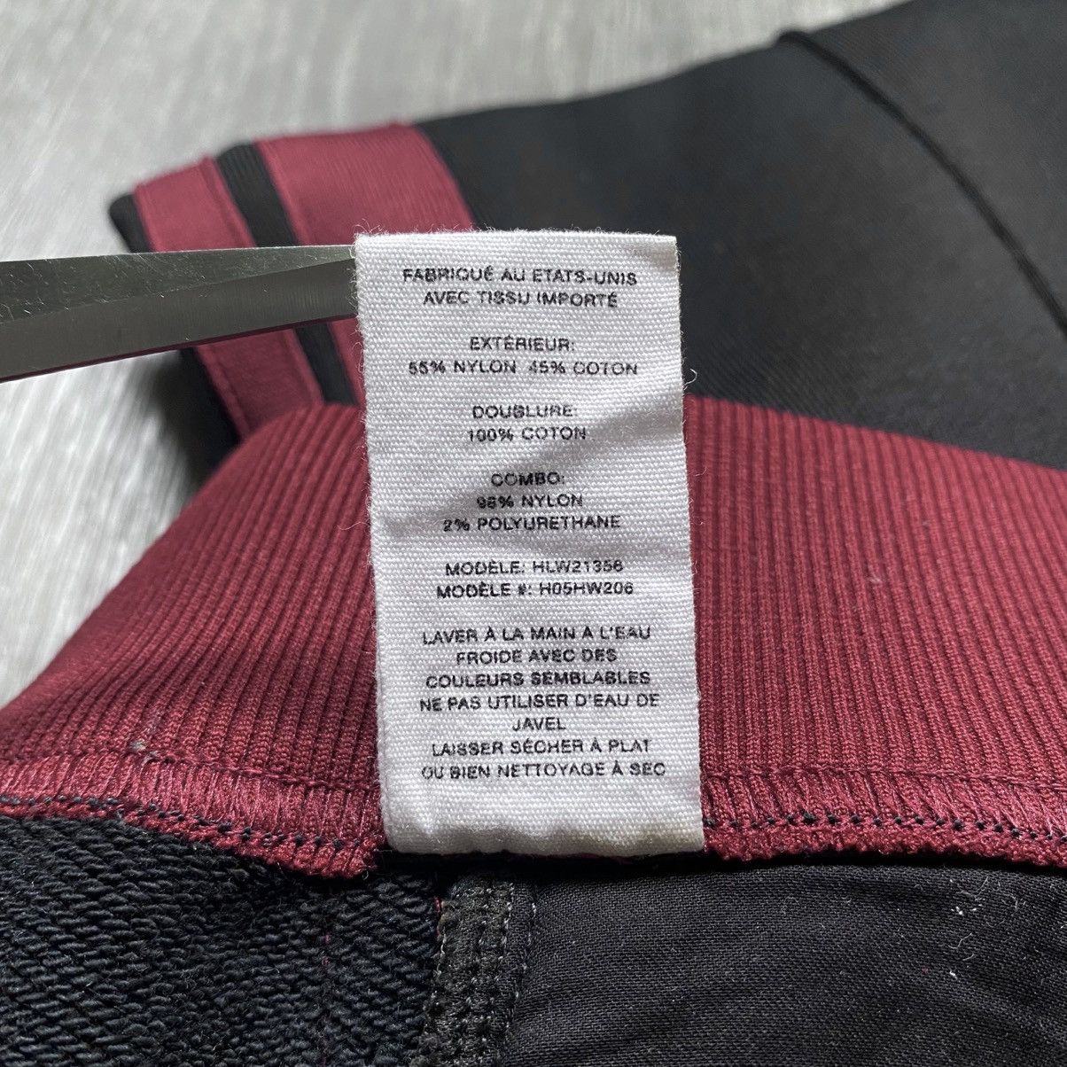 Women’s Helmut Lang Side Stripe Heavy Sweatpants Asymmetric