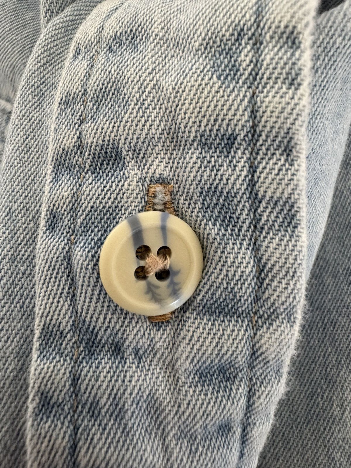 Vintage Women’s 90s vintage denim 100% cotton button up southwestern Size M / US 6-8 / IT 42-44 - 6 Thumbnail