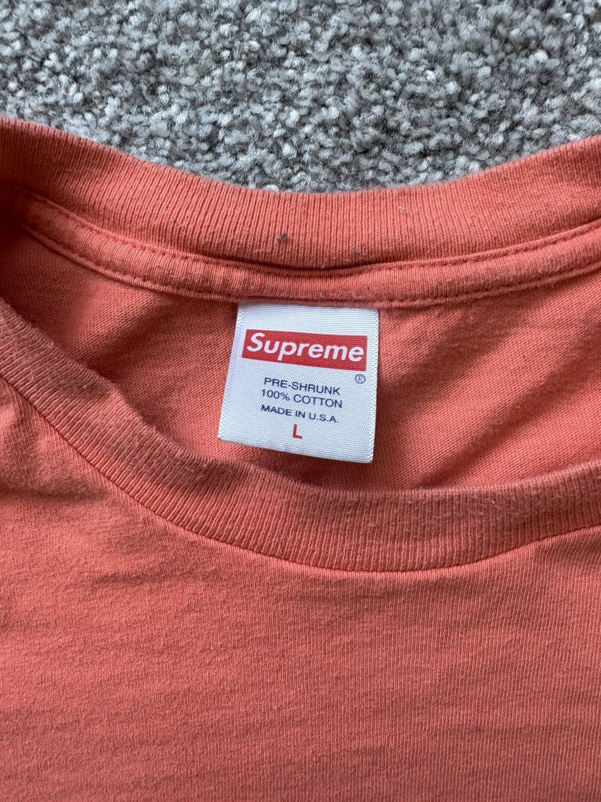 Supreme “I ❤️ SATAN” Supreme Tee Size US L / EU 52-54 / 3 - 3 Thumbnail