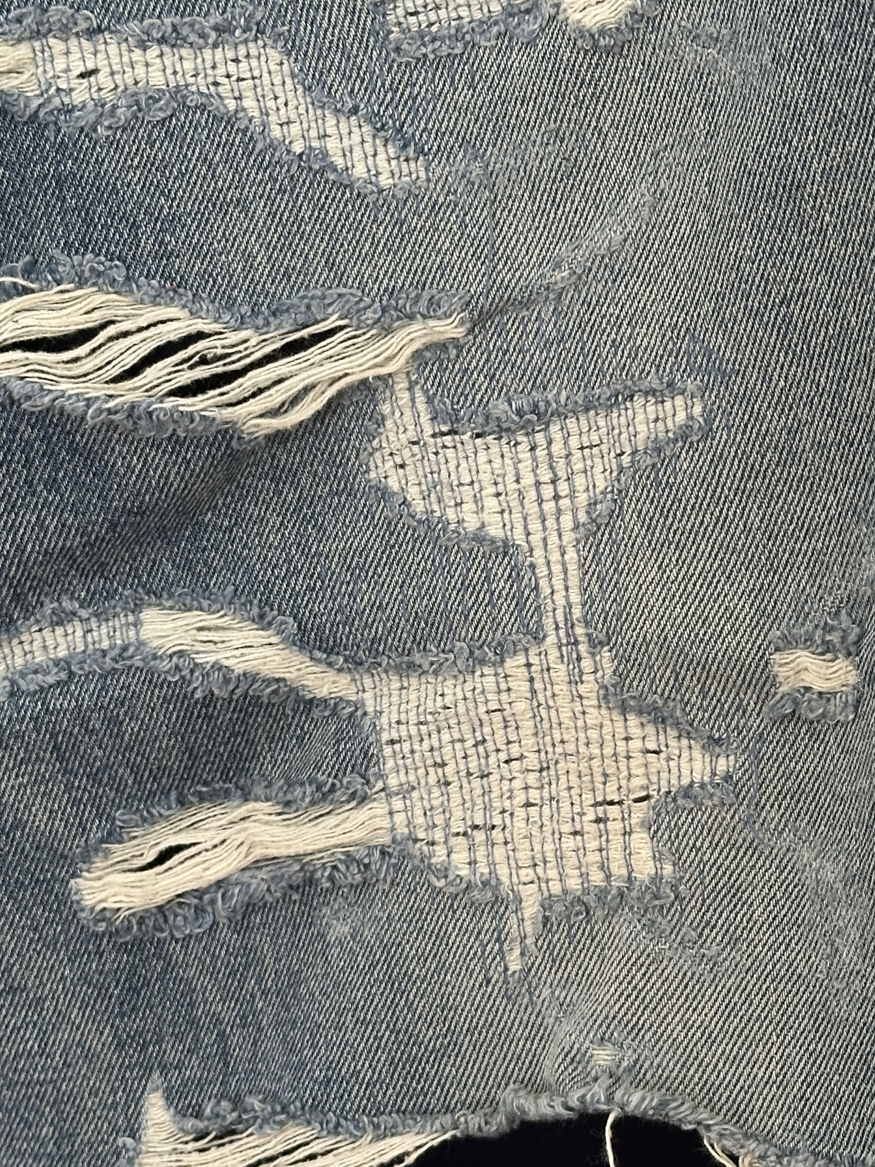 Balenciaga AW21 Layered Distressed Denim Size US 30 / EU 46 - 4 Thumbnail