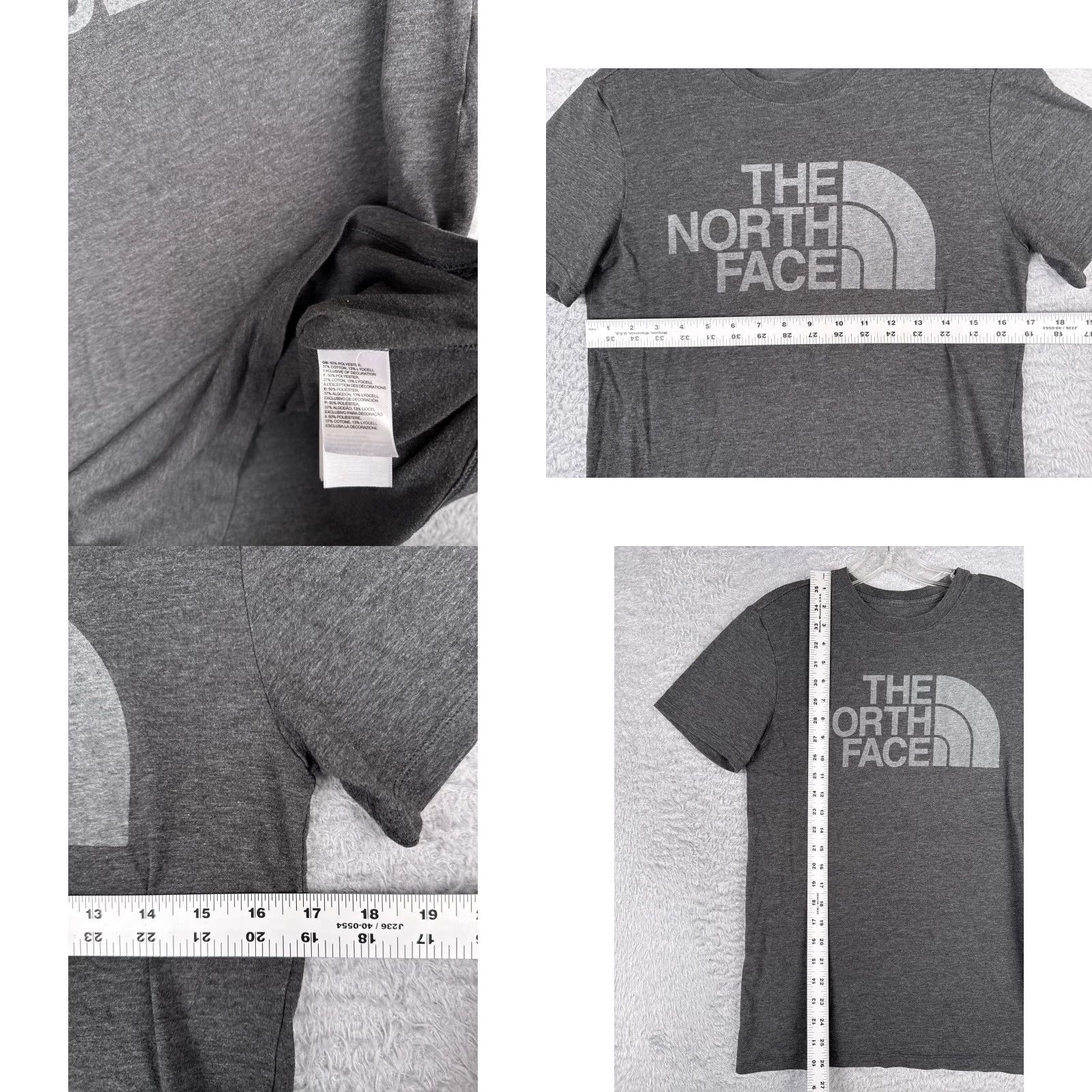 The North Face The North Face Shirt Men Small Gray Short Sleeve Crew Neck Polyester Blen Size US S / EU 44-46 / 1 - 8 Thumbnail