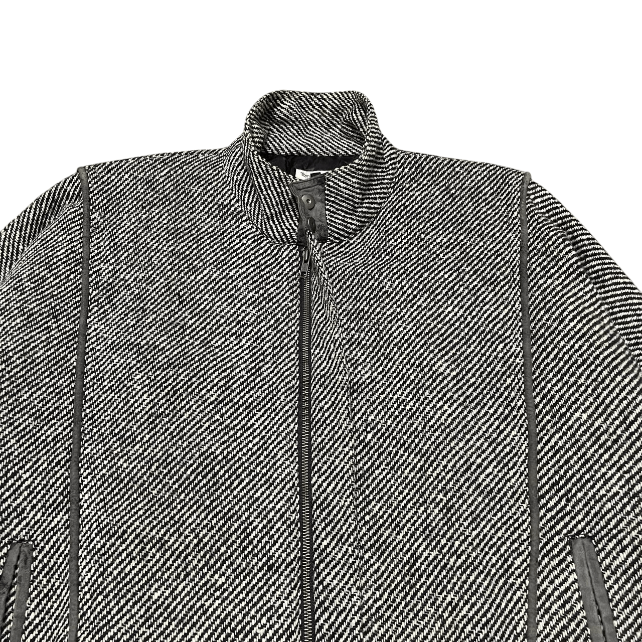 Issey Miyake Vintage Tom Collins Wool Bomber Jacket Issey Miyake Inspire Size US XL / EU 56 / 4 - 2 Thumbnail
