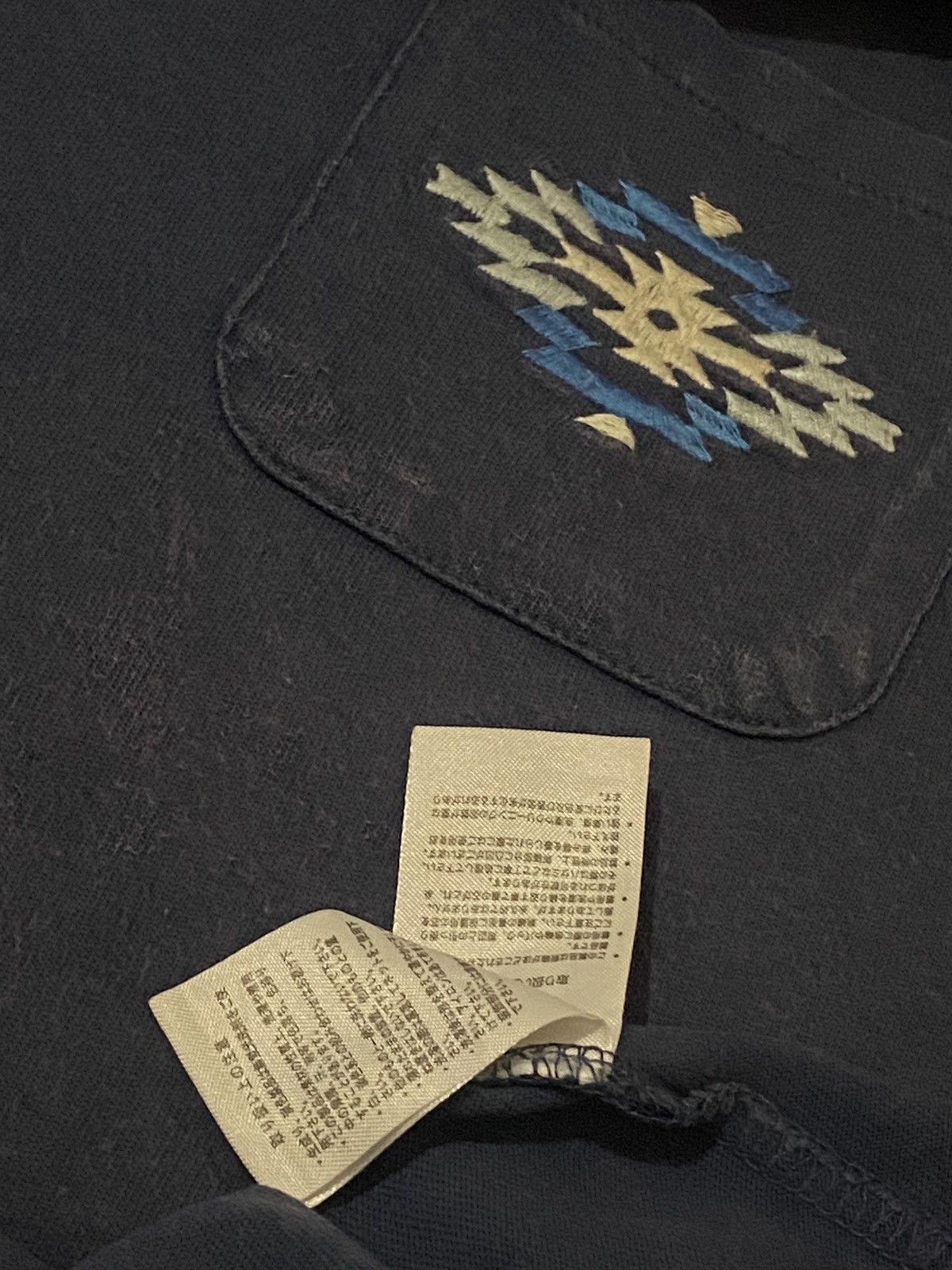 Other ANTI BALLISTIC JAPAN GEOMETRIC EMBROIDERY POCKET TEE Size US M / EU 48-50 / 2 - 11 Thumbnail