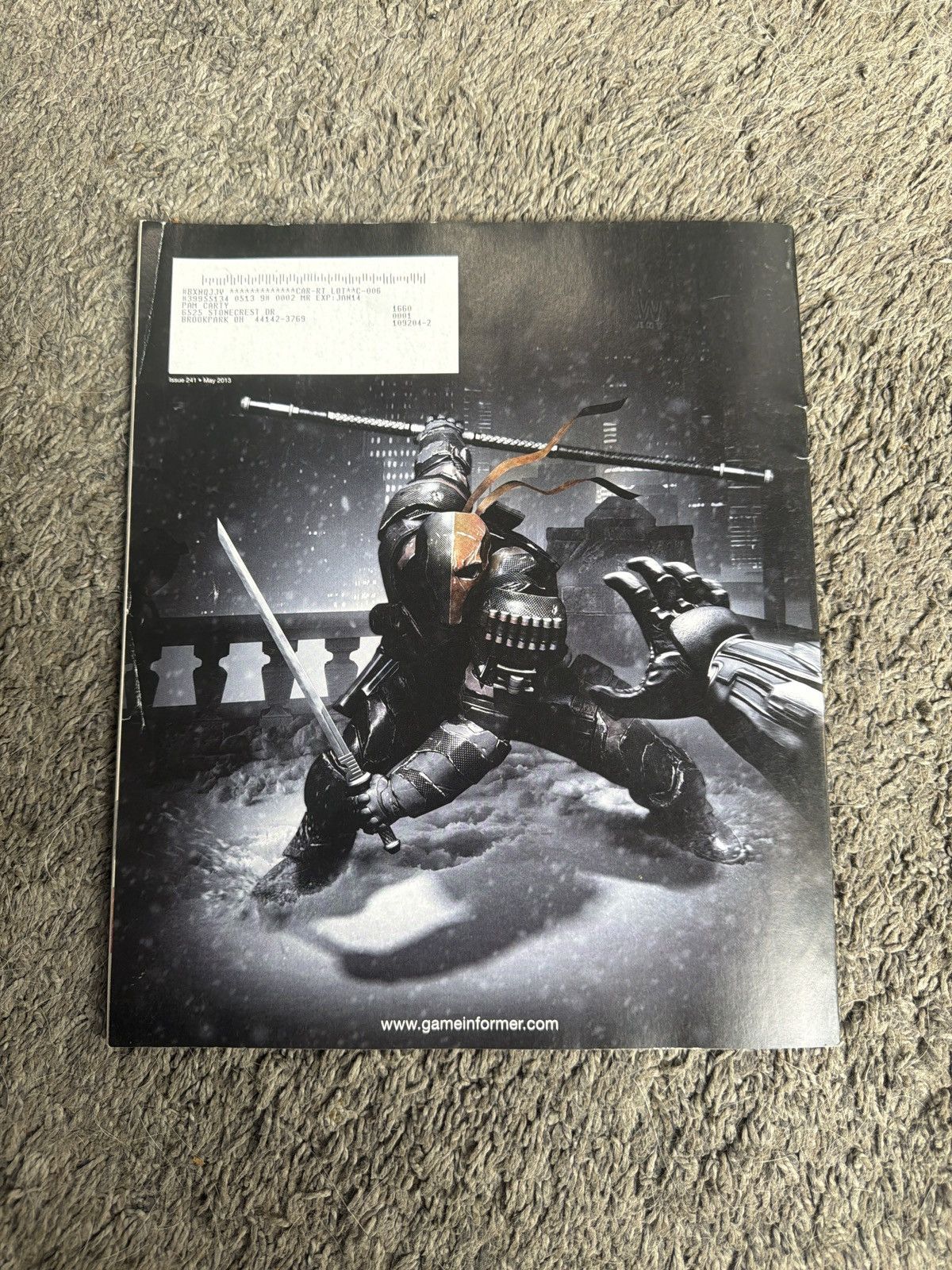 Hypebeast 2013 Game Informer Volume XXIII Number 5 Issue 241 Size ONE SIZE - 2 Thumbnail