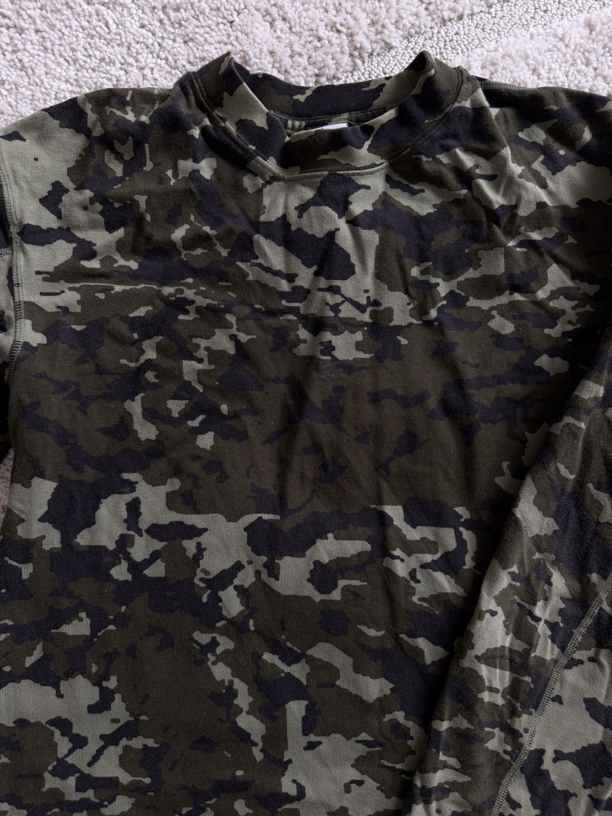 MMW × Nike Nike x MMW Matthew Williams Camo LS Tee Size US S / EU 44-46 / 1 - 2 Thumbnail