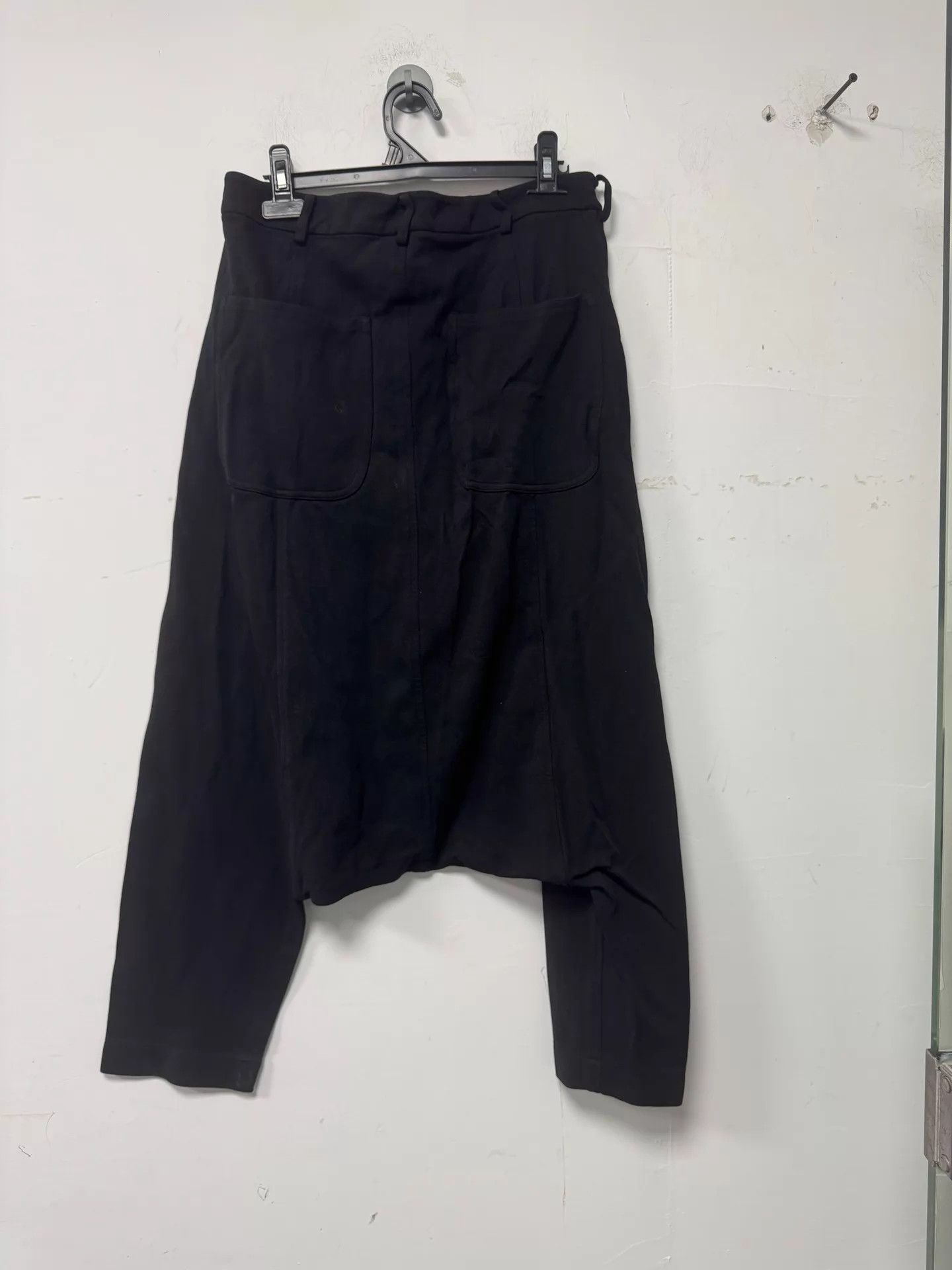Comme des Garcons CDG HOMME PLUS black harem pants 44/92 Size US 28 / EU 44 - 2 Thumbnail