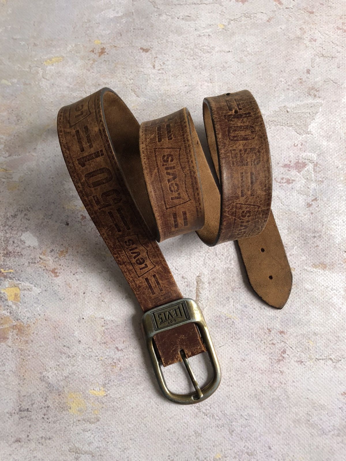 Levis 501 belt sale