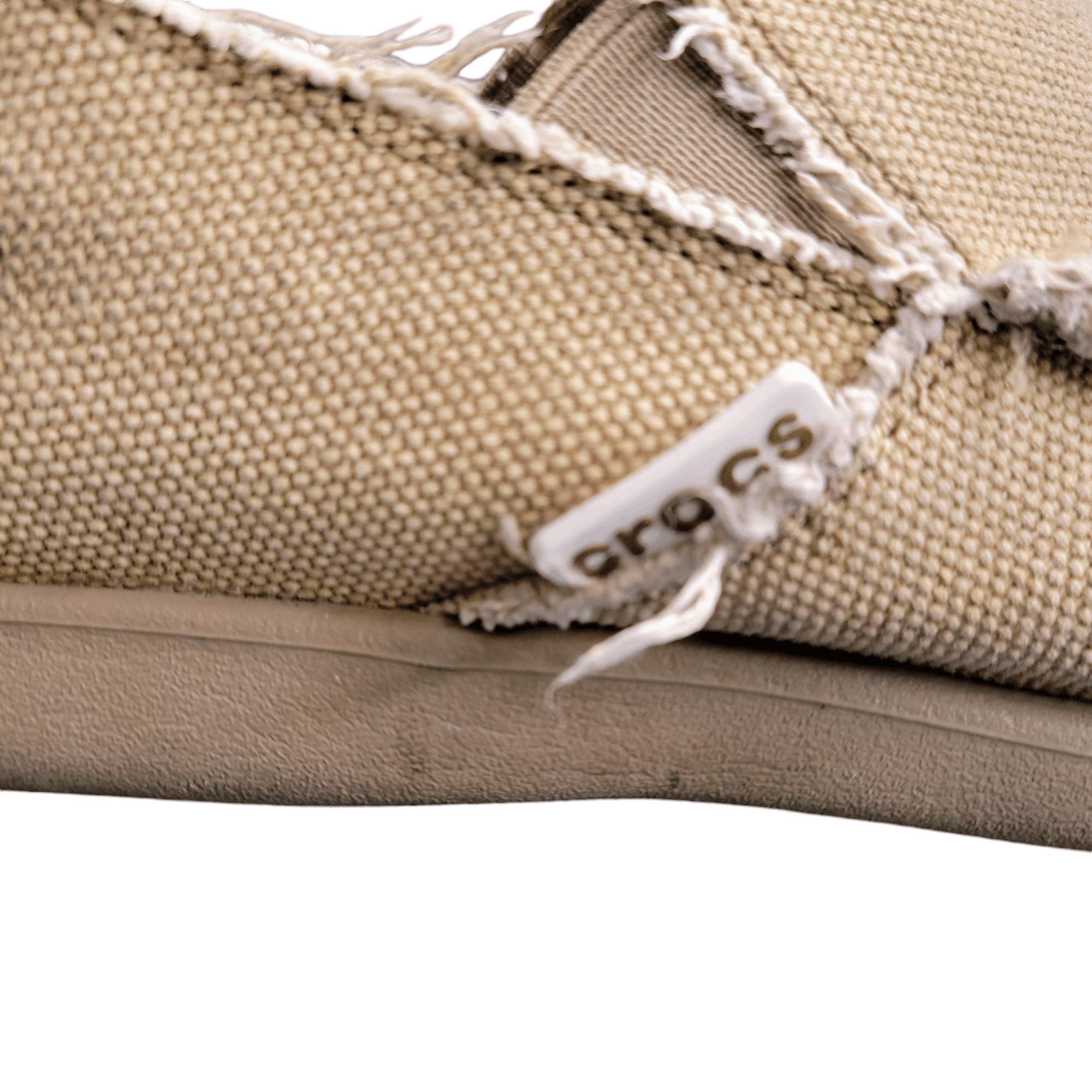Crocs Crocs 10128 Santa Cruz Slip On Shoes Loafers Canvas Khaki Size US 8 / EU 41 - 5 Thumbnail