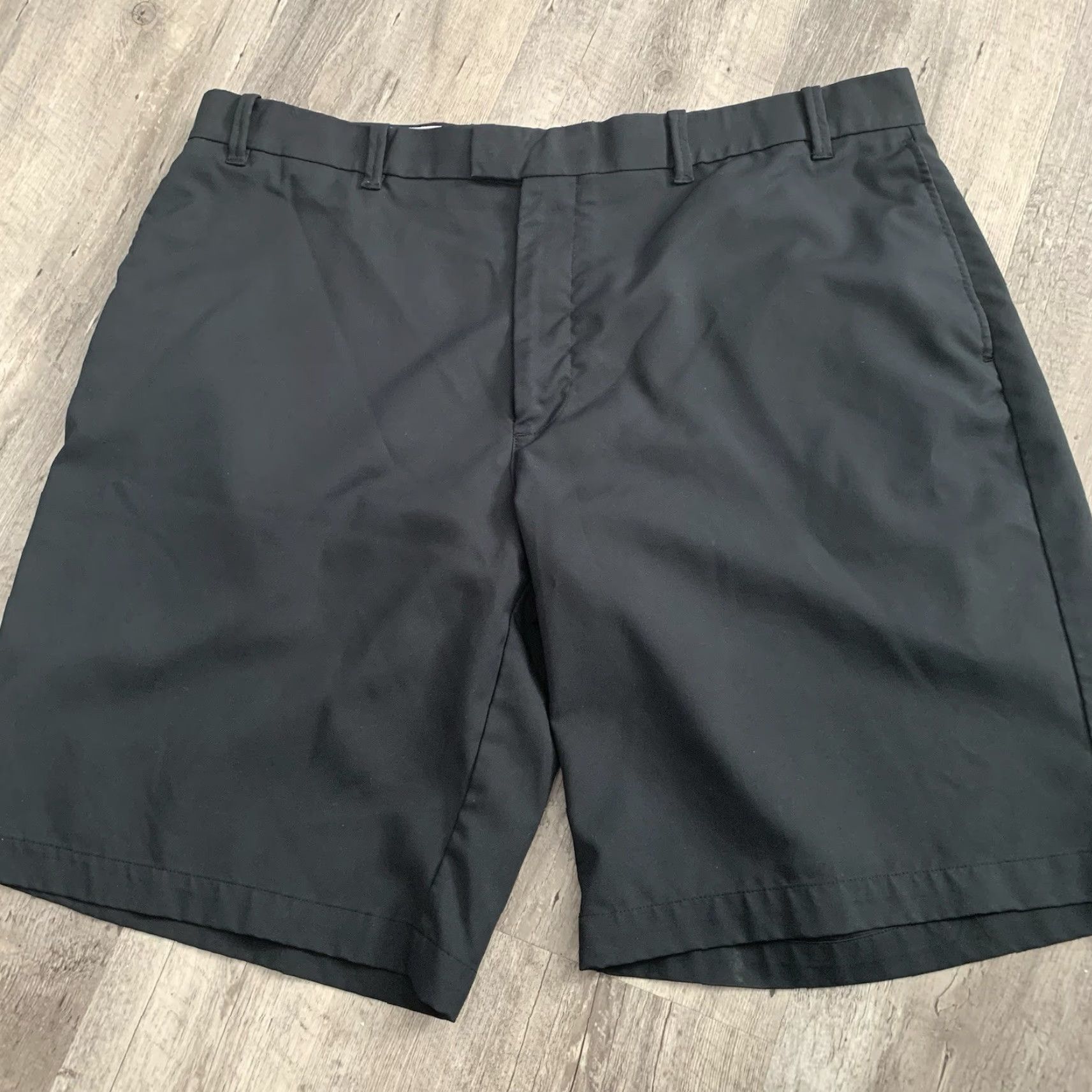 Callaway Callaway Golf Shorts Mens 40 Black Flat Front 10” Inseam Cargo Pockets Button Hook & Eye Size US 40 / EU 56 - 6 Thumbnail