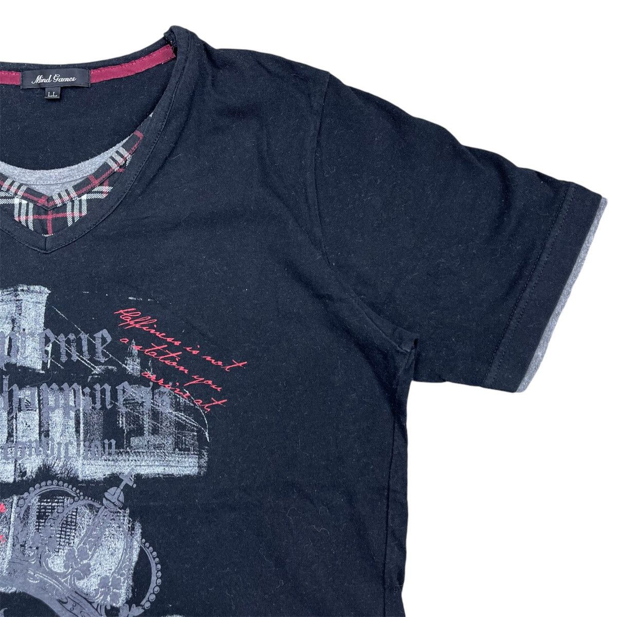 If Six Was Nine × Le Grande Bleu (L.G.B.) × Seditionaries Y2K Mind Games Poem Punk Grunge Gothic Tshirt Ifsixwasnine Size US L / EU 52-54 / 3 - 5 Thumbnail