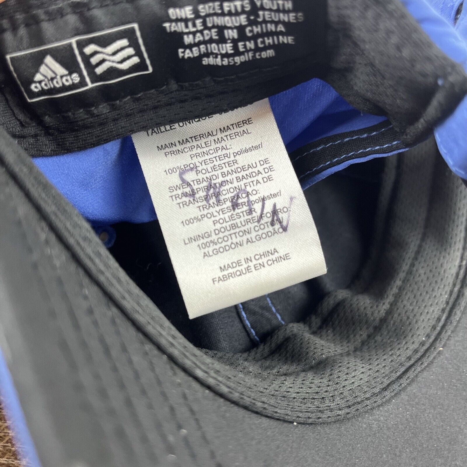 Adidas Adidas Blue Cap Hat Running Hat Blue Adjustable Hat Blue Adu Size ONE SIZE - 18 Thumbnail
