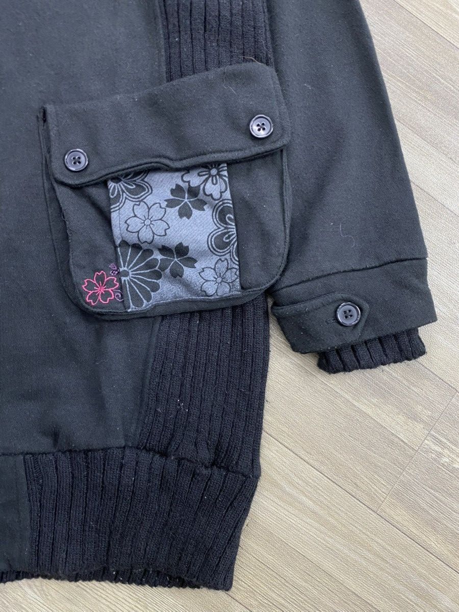 Karakuri Tamashii 2000s Miyabi Florals Ifsixwasnine Lgb Style Fur Bono Jacket Size US L / EU 52-54 / 3 - 9 Thumbnail
