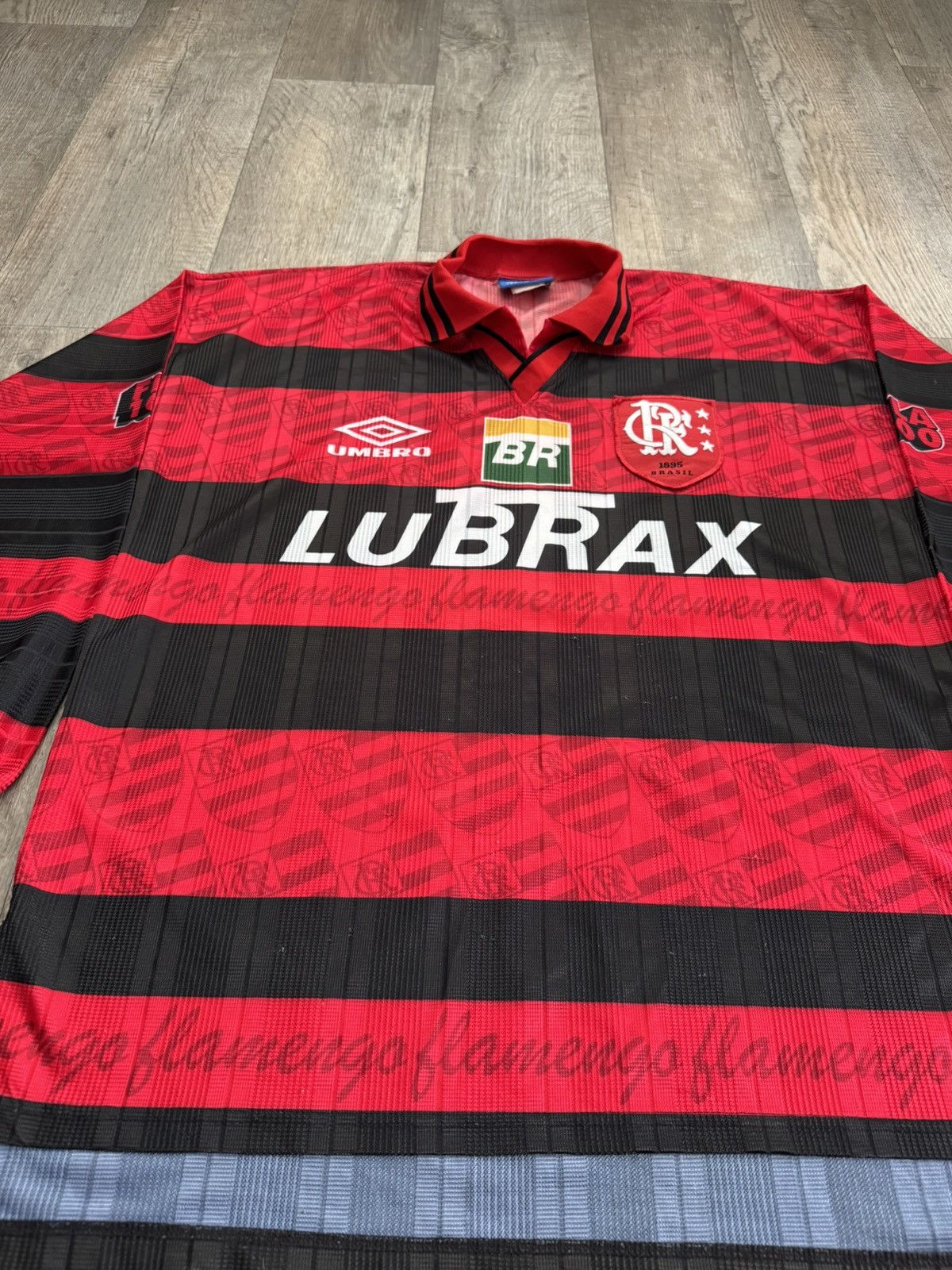 Umbro CR Flamengo Umbro 1996 Shirt Size US XL / EU 56 / 4 - 2 Thumbnail