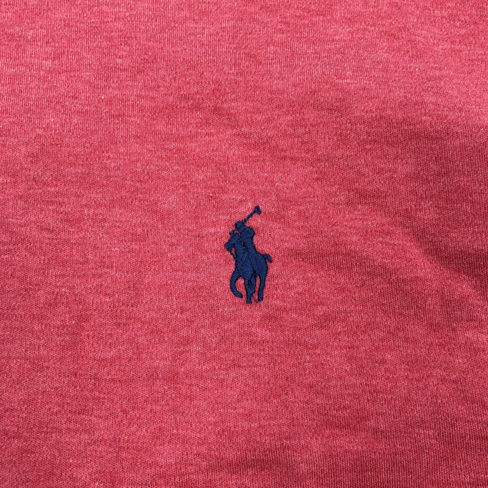 Polo Ralph Lauren VINTAGE Polo Ralph Lauren Polo Shirt Short Sleeve 2XB Men Big & Tall Red Nantucket 55in Embroidered Pony Button Collar Size US XXL / EU 58 / 5 - 2 Thumbnail