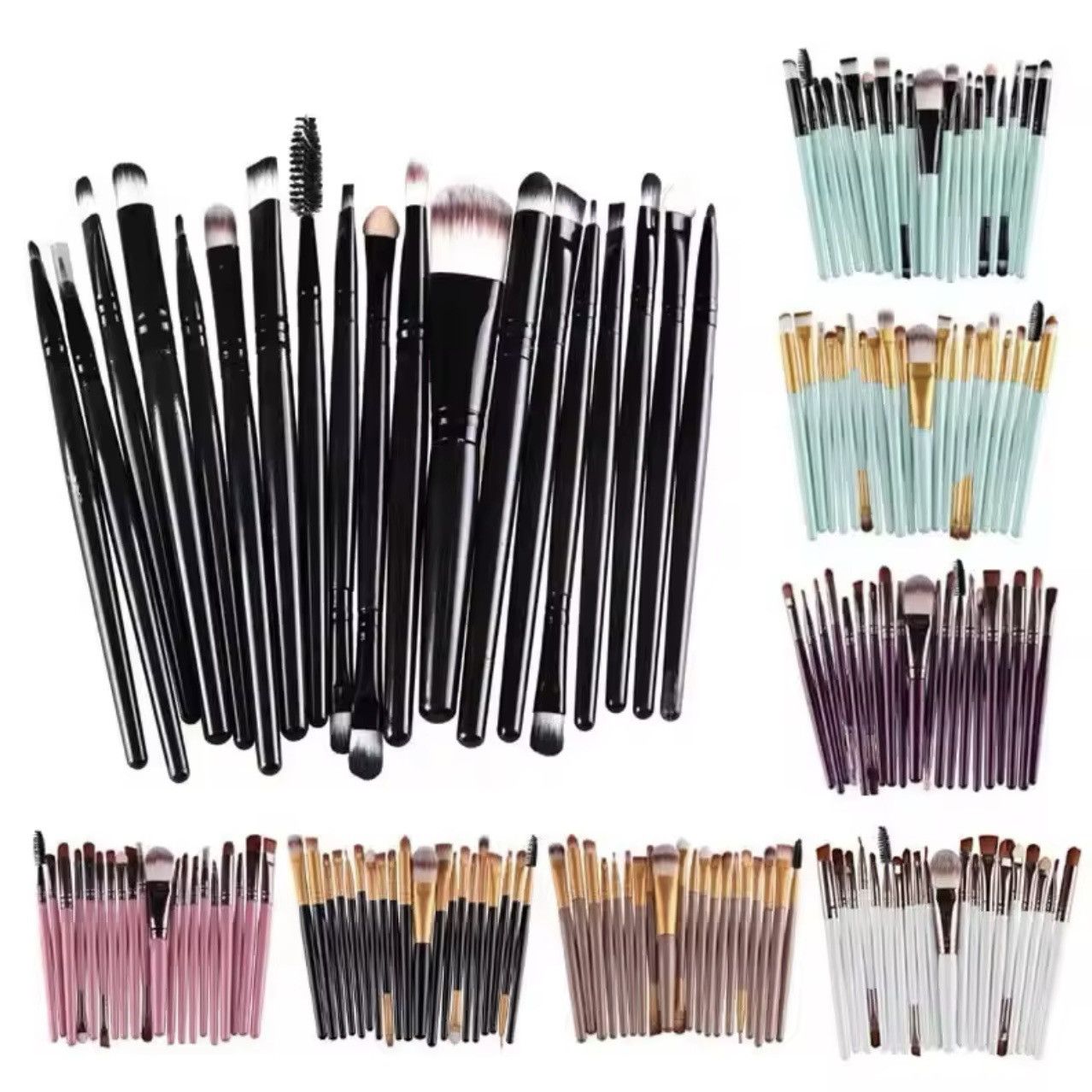 Designer BeeChip Makeup Brushes Set 13Pc Foundation Concealer Size ONE SIZE - 12 Thumbnail