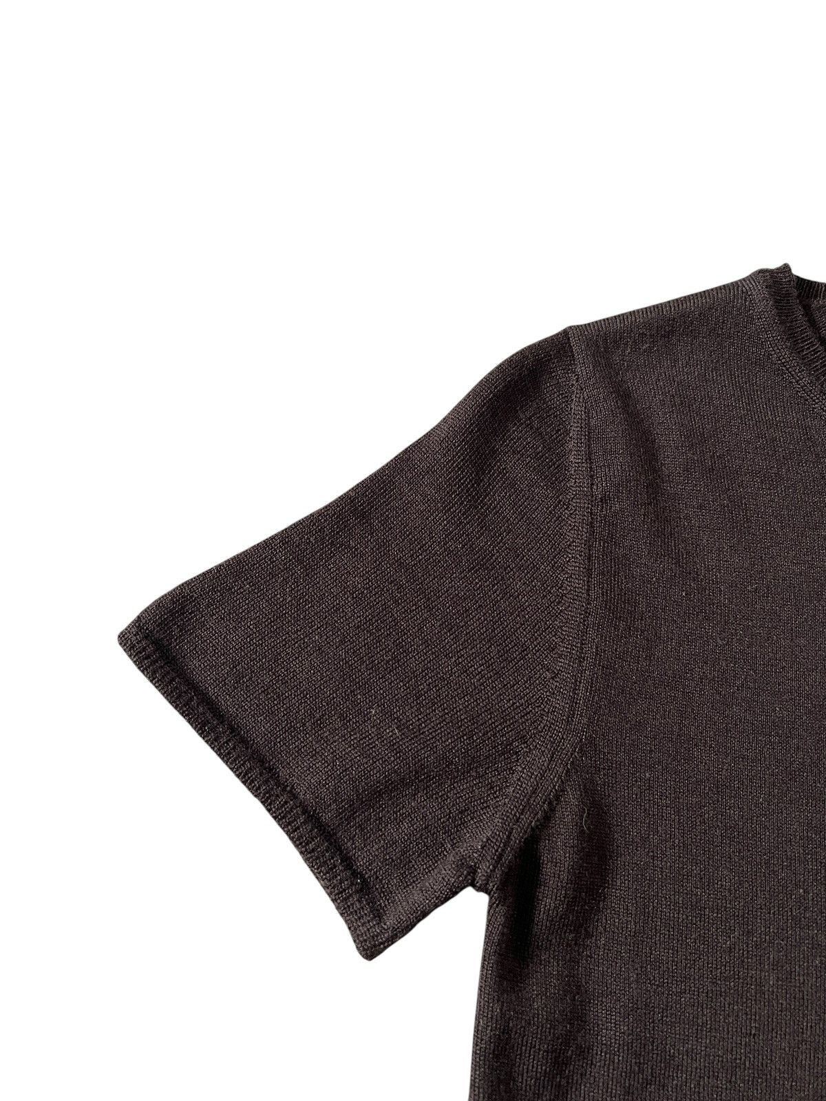 Gucci SS97 Gucci Tom Ford Textured Knit Short Sleeve Tshirt Size S / US 4 / IT 40 - 6 Thumbnail