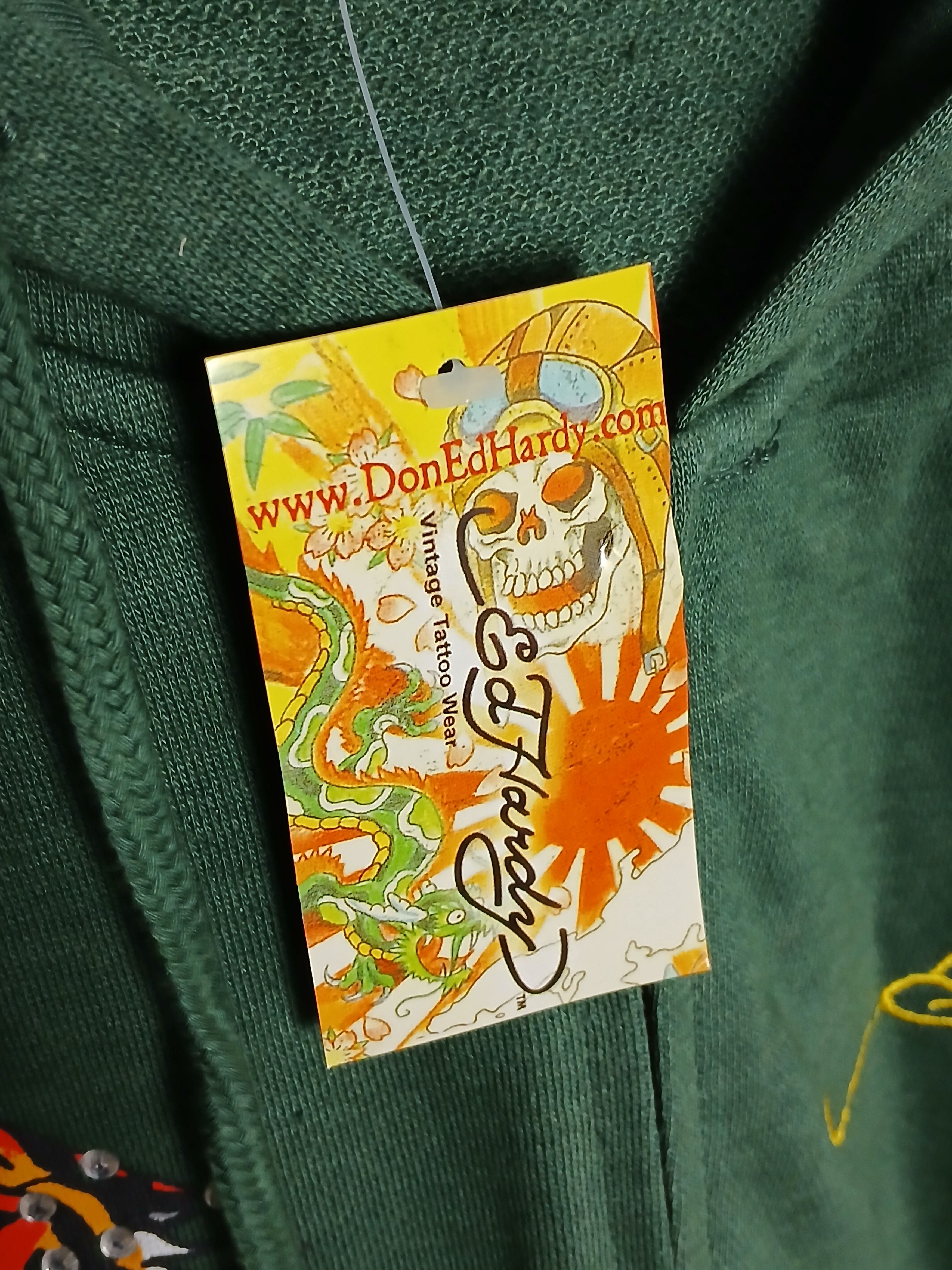 Christian Audigier × Ed Hardy New Ed Hardy Hoodie Size US XXL / EU 58 / 5 - 15 Thumbnail