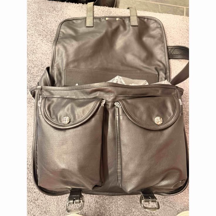 Chrome Hearts CH Tiny Soft Shoulder Bag w/ Receipt Size ONE SIZE - 8 Thumbnail