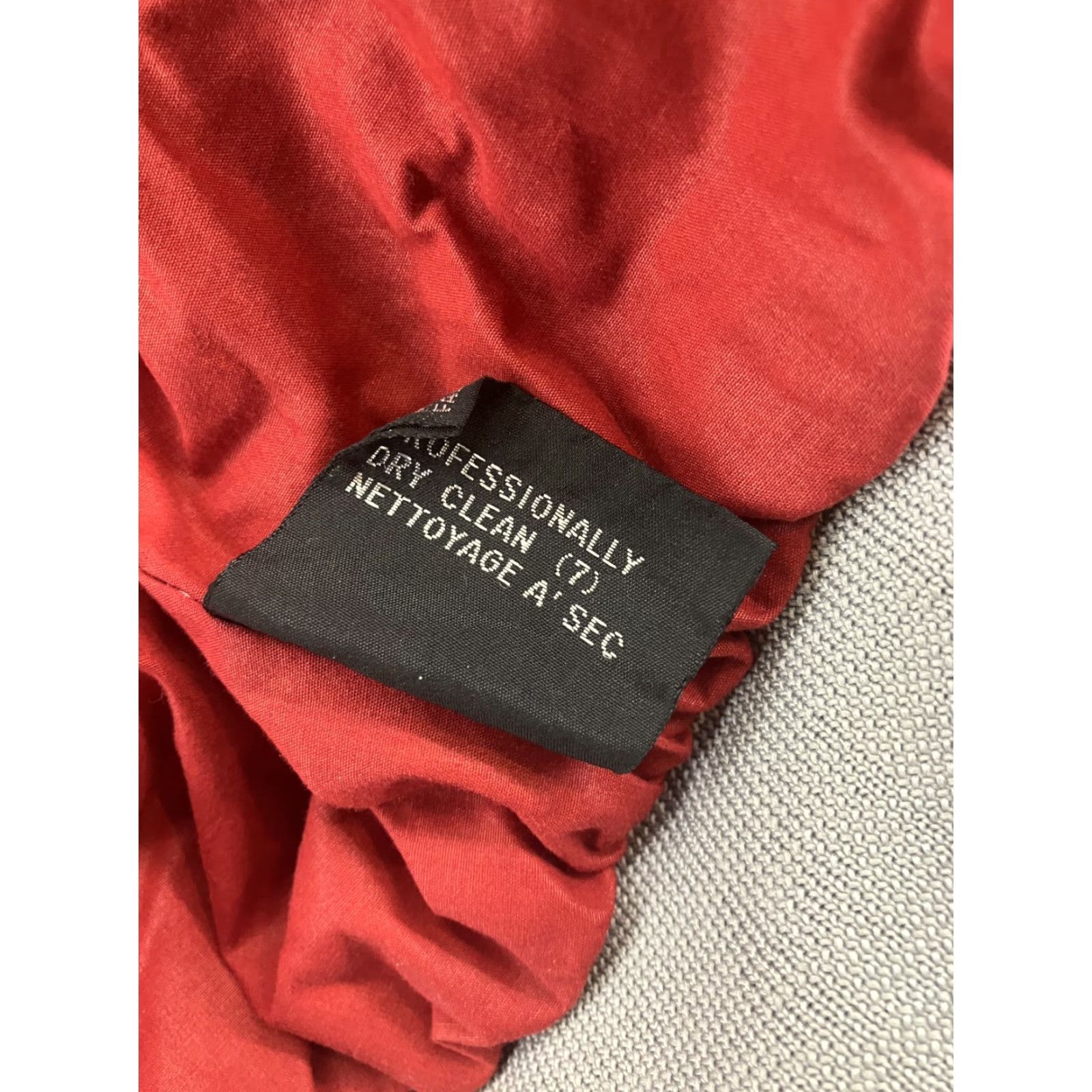 Members Only Members Only VTG Bomber Jacket Mens 44 Red Grey Lined Windbreaker Full Zip Jacket Type Dress Style Size US S / EU 44-46 / 1 - 5 Thumbnail