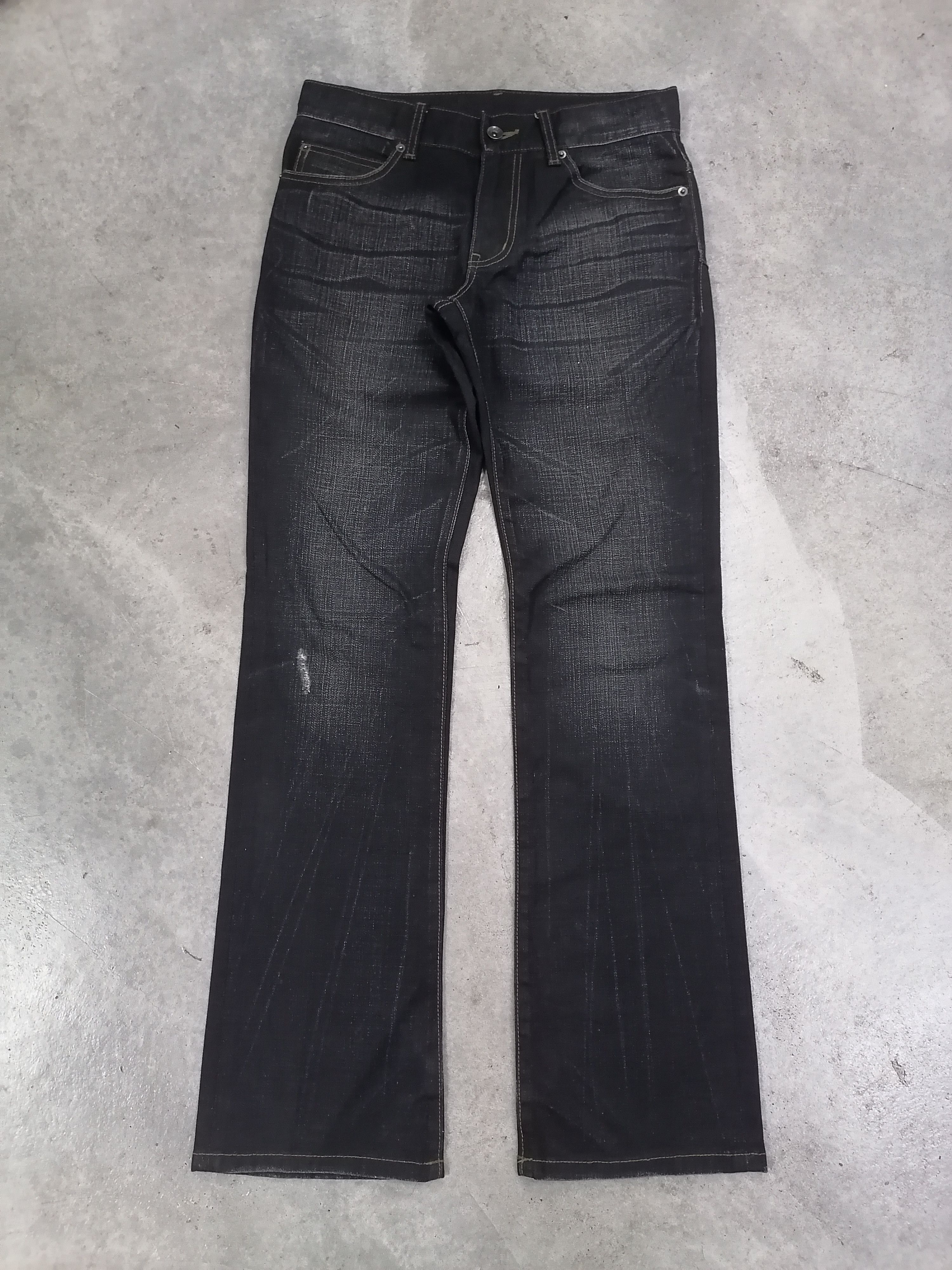 14th Addiction × If Six Was Nine × semanticdesign Flare Jeans Semantic Design Claw Mark Denim Pants Size US 31 - 2 Thumbnail