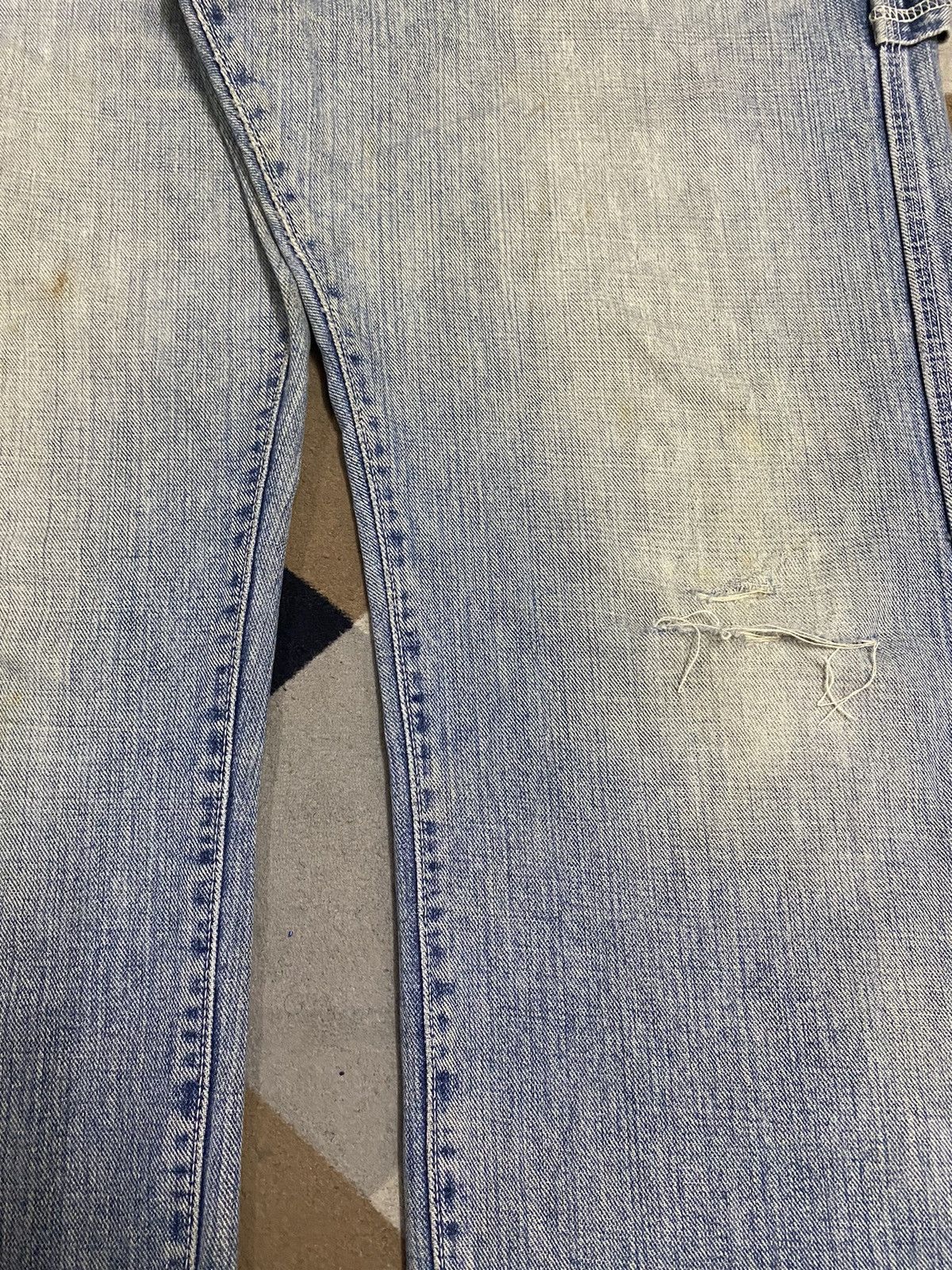 Japanese Brand Distressed Vintage Blue Denim Carpenter Jeans With a Relaxed Size US 38 / EU 54 - 10 Thumbnail