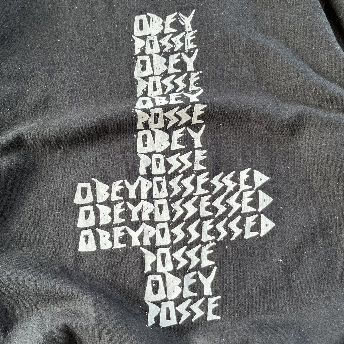 Obey × Vintage ⚡️STEALS⚡️Obey T Logo Sweetshirts Size US L / EU 52-54 / 3 - 6 Thumbnail